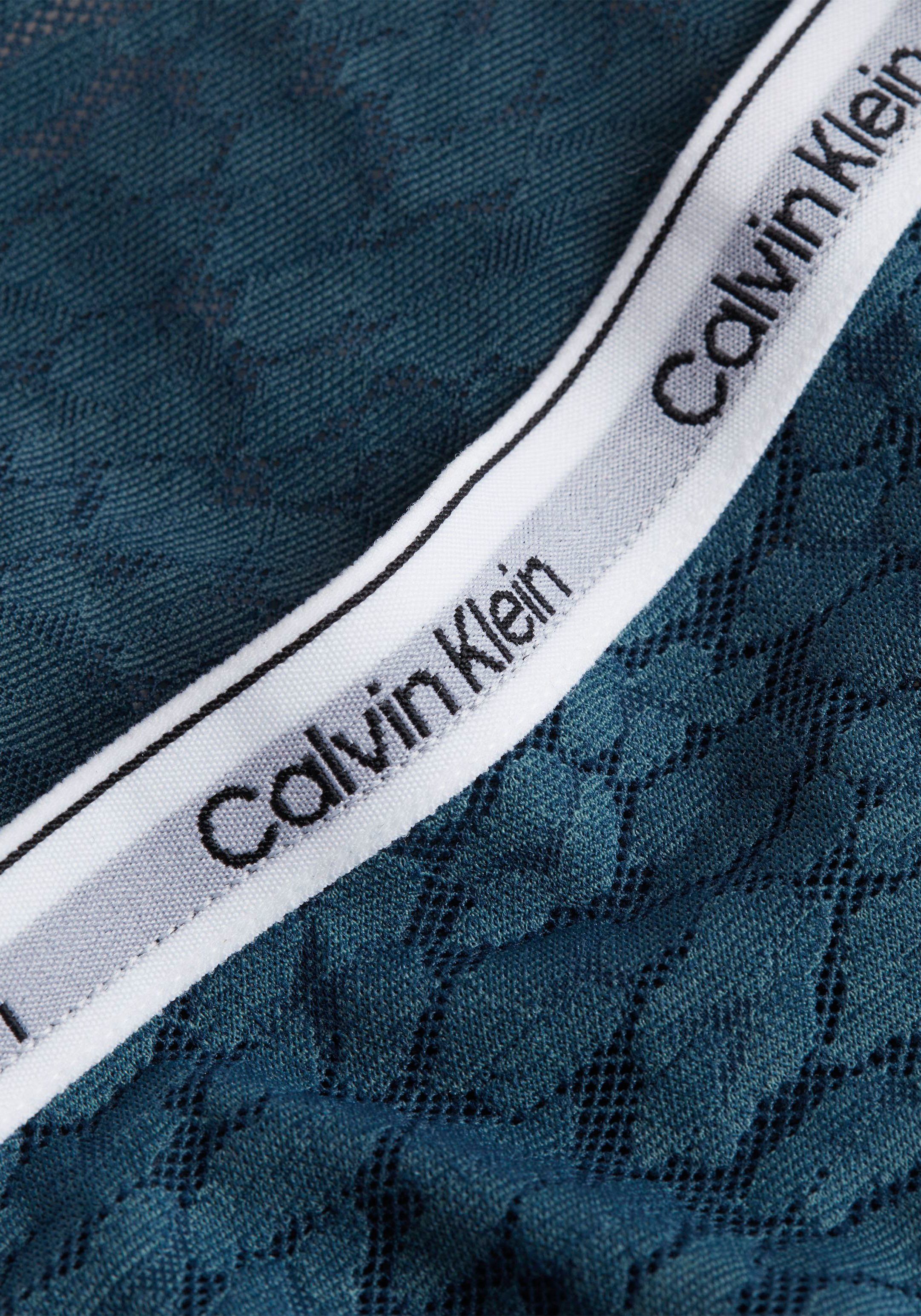 Calvin Klein Brazilian slip BRAZILLIAN 3PK met ck-logo op de tailleband (3 stuks Set van 3)