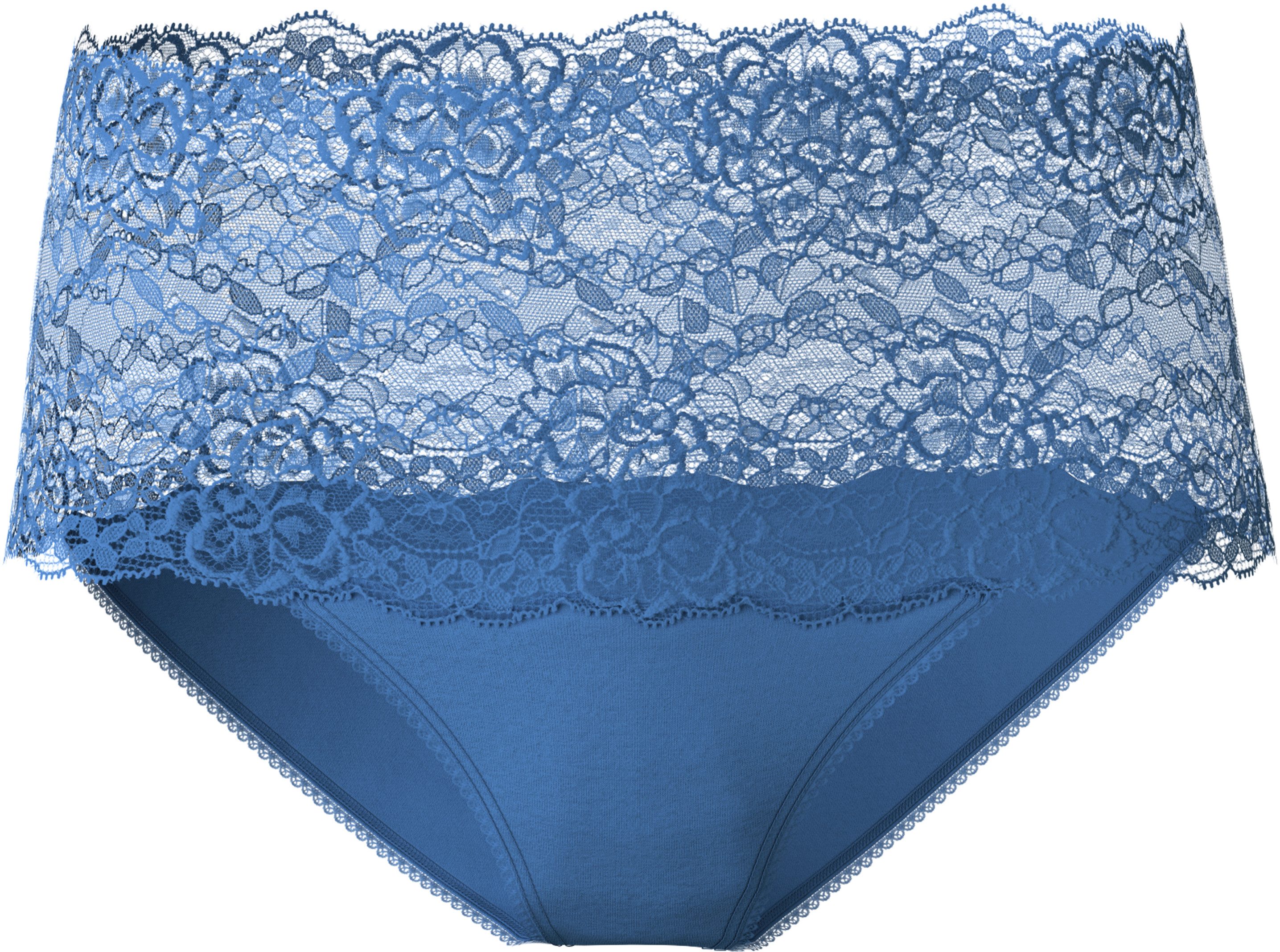 CALIDA Slip Sensual Secrets met brede, transparante kantband