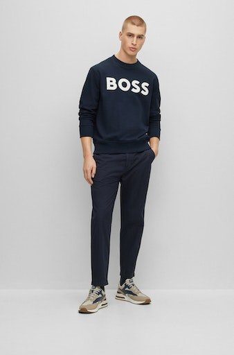 Boss Orange Sweatshirt WeBasicCrew met een ronde hals