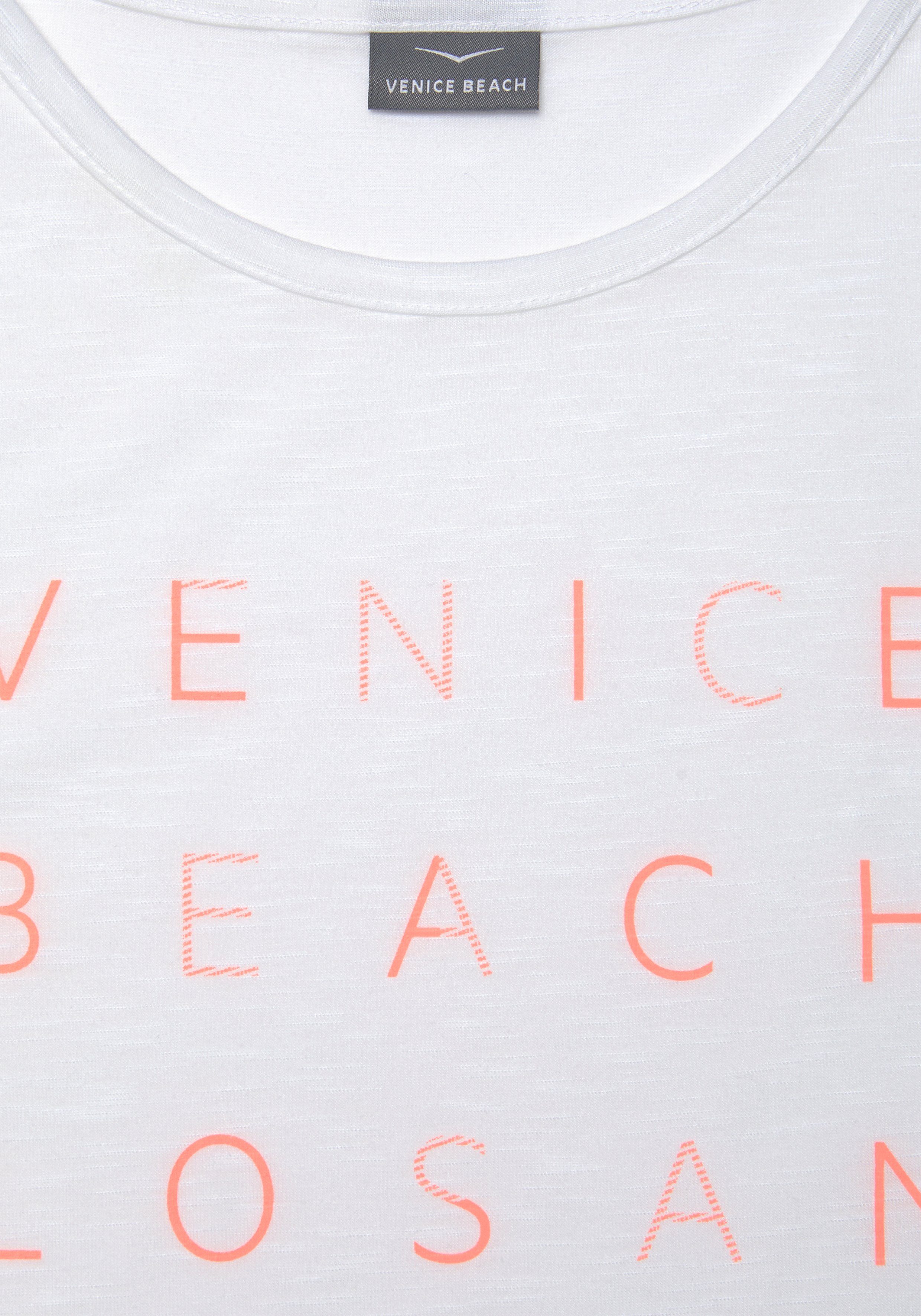 Venice Beach Tanktop met logoprint, tanktop