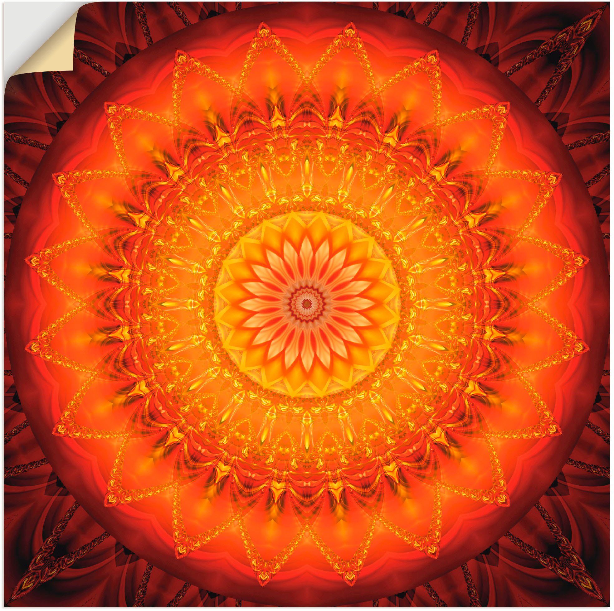 Artland artprint Mandala Energie 1