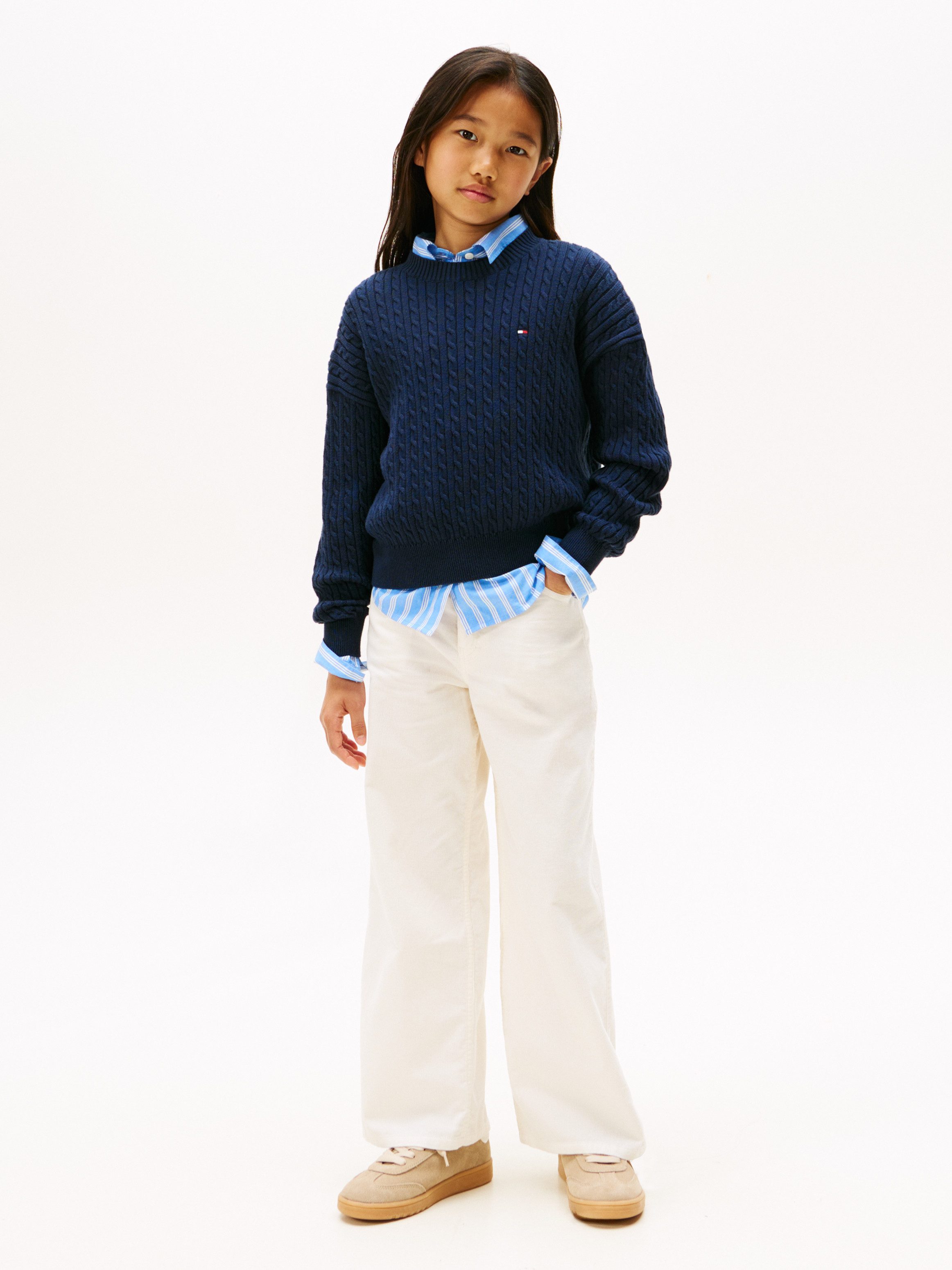 Tommy Hilfiger Gebreide trui CABLE SWEATER
