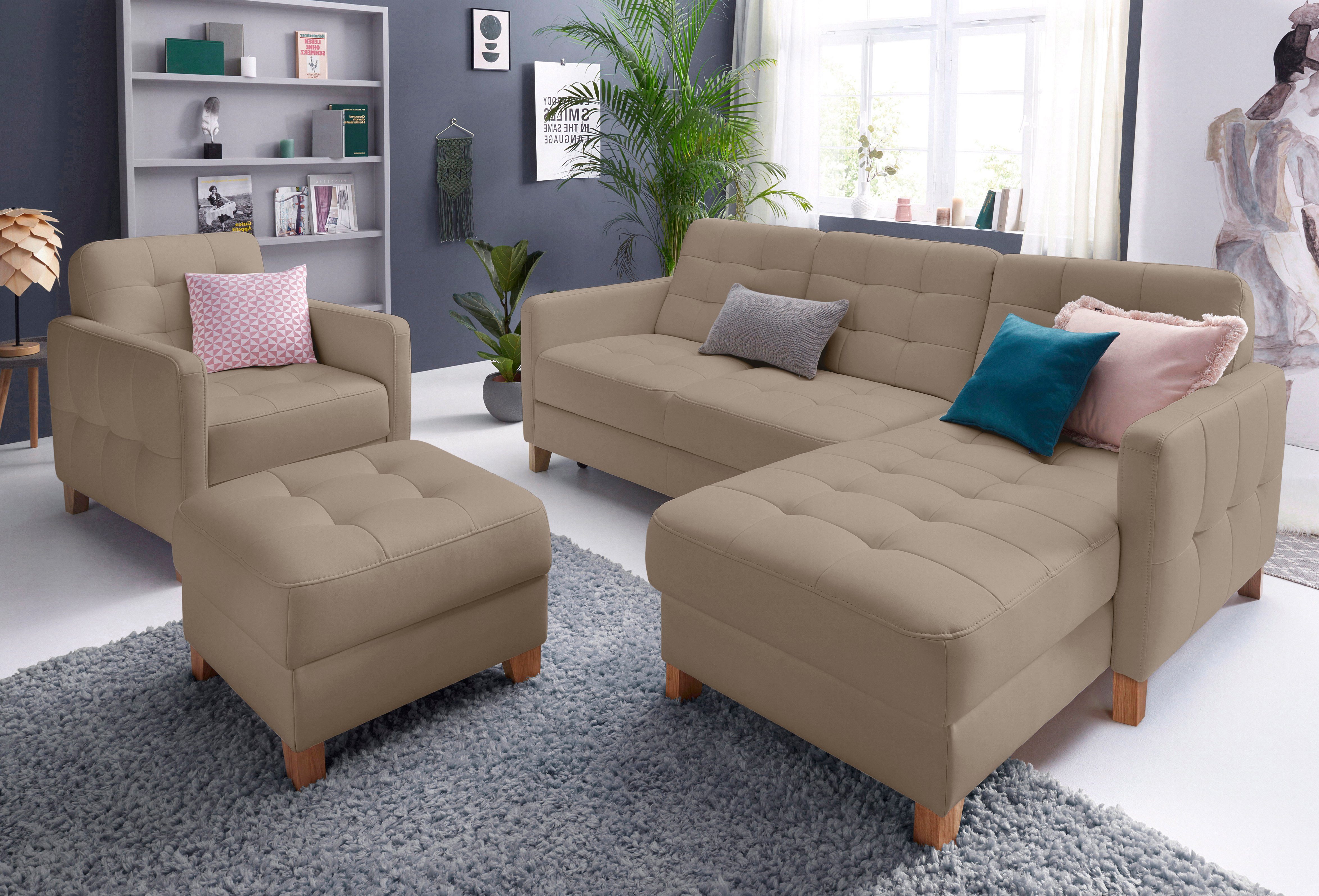 exxpo sofa fashion Hoekbank optioneel met bedfunctie