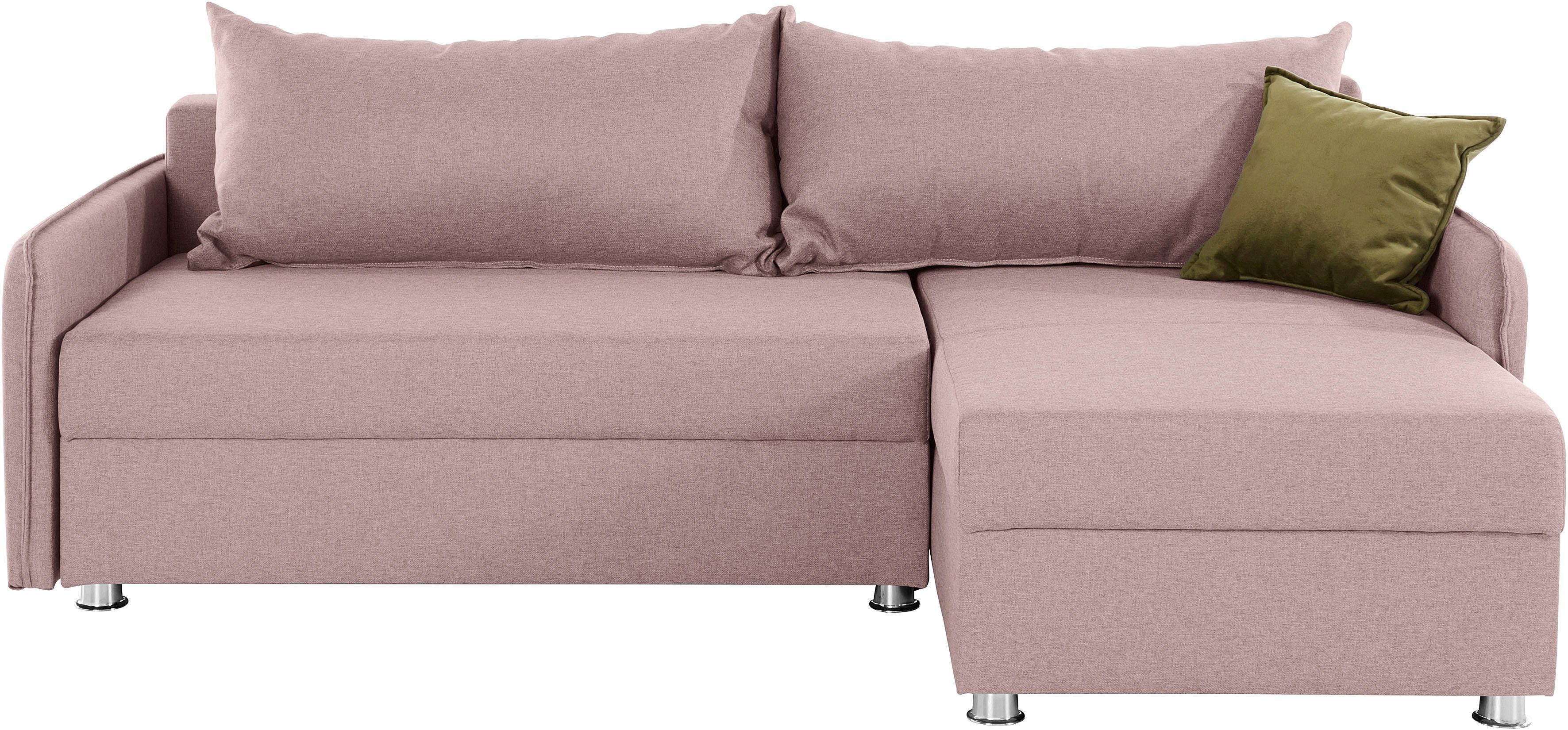 COLLECTION AB Hoekbank Sunny L-vorm met slaapfunctie en bedkist