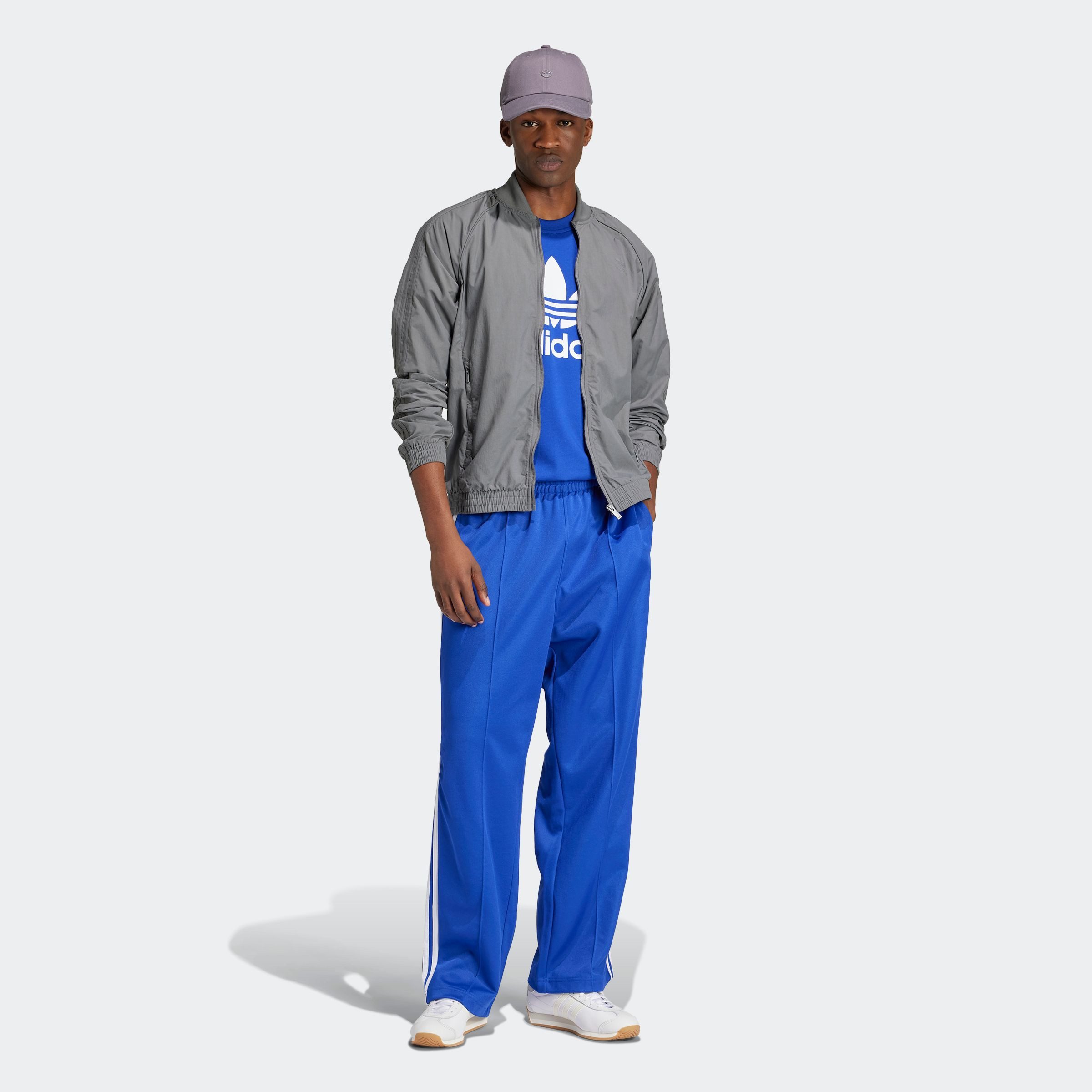 adidas Originals T-shirt TREFOIL T-SHIRT Basic shirt met grote trefoil logoprint