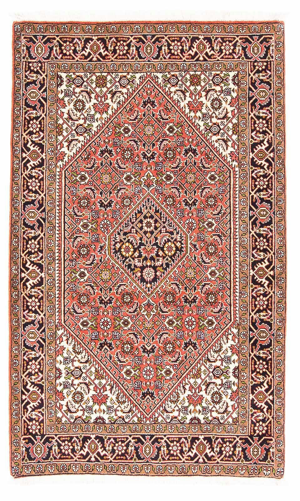 morgenland Wollen kleed Bidjar - Zanjan medaillon 158 x 103 cm Handgeknoopt