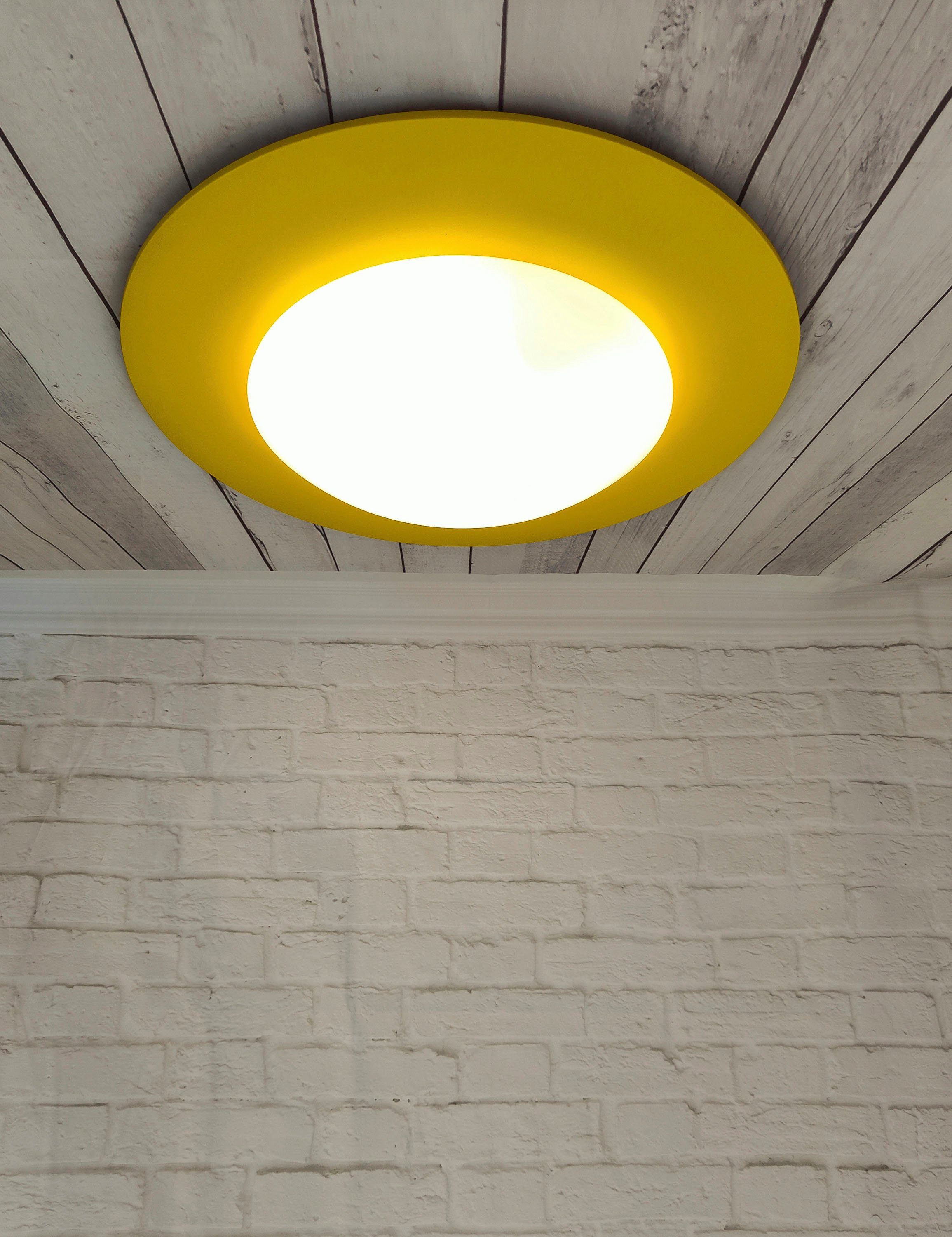 niermann Plafondlamp Plafondschotel Saturn E27 fitting voor eenvoudige lichtbronwisseling (1 stuk)