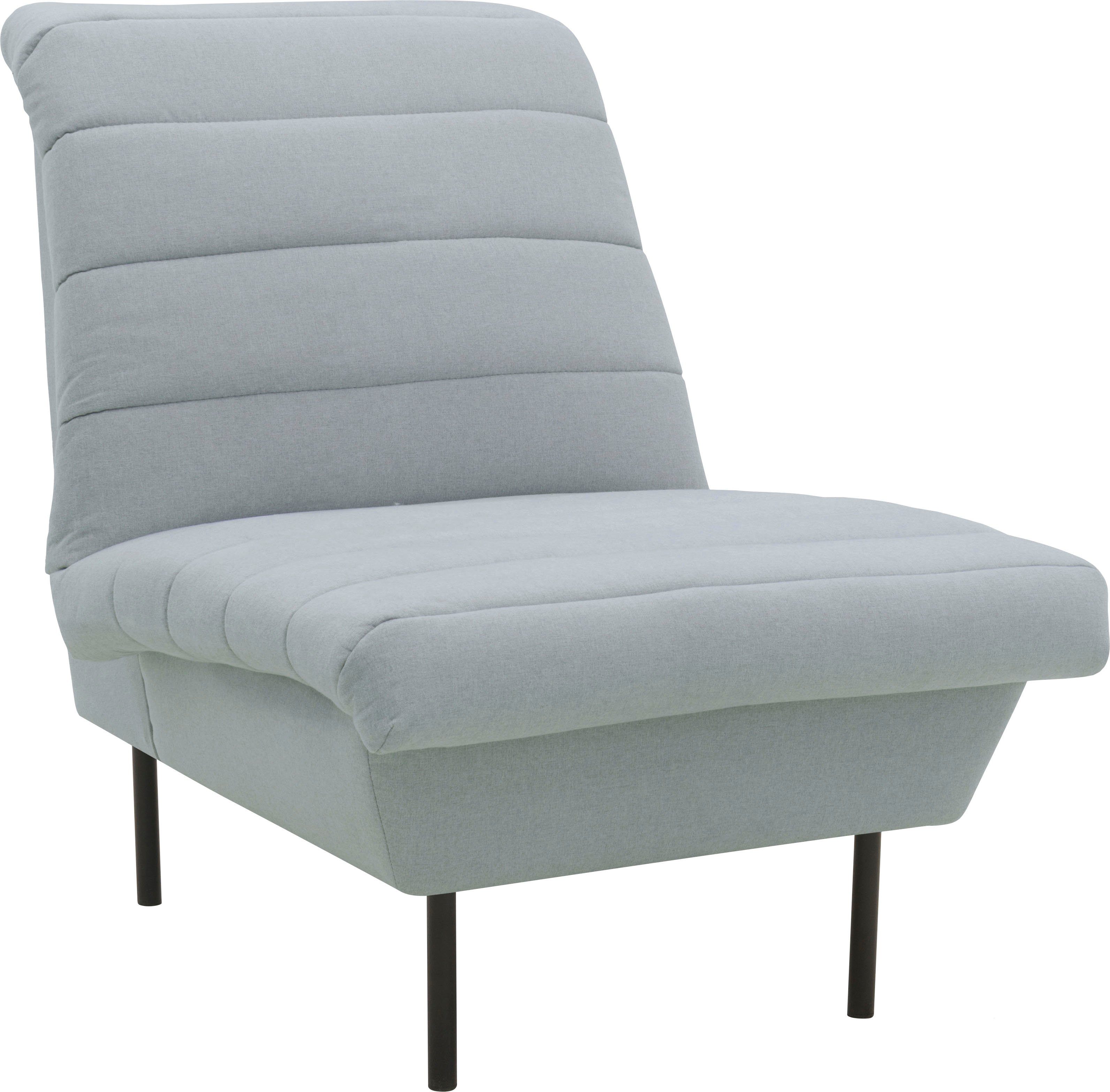 LOOKS BY WOLFGANG JOOP Fauteuil LOOKS IX Breedtestiksels, zonder armleuningen