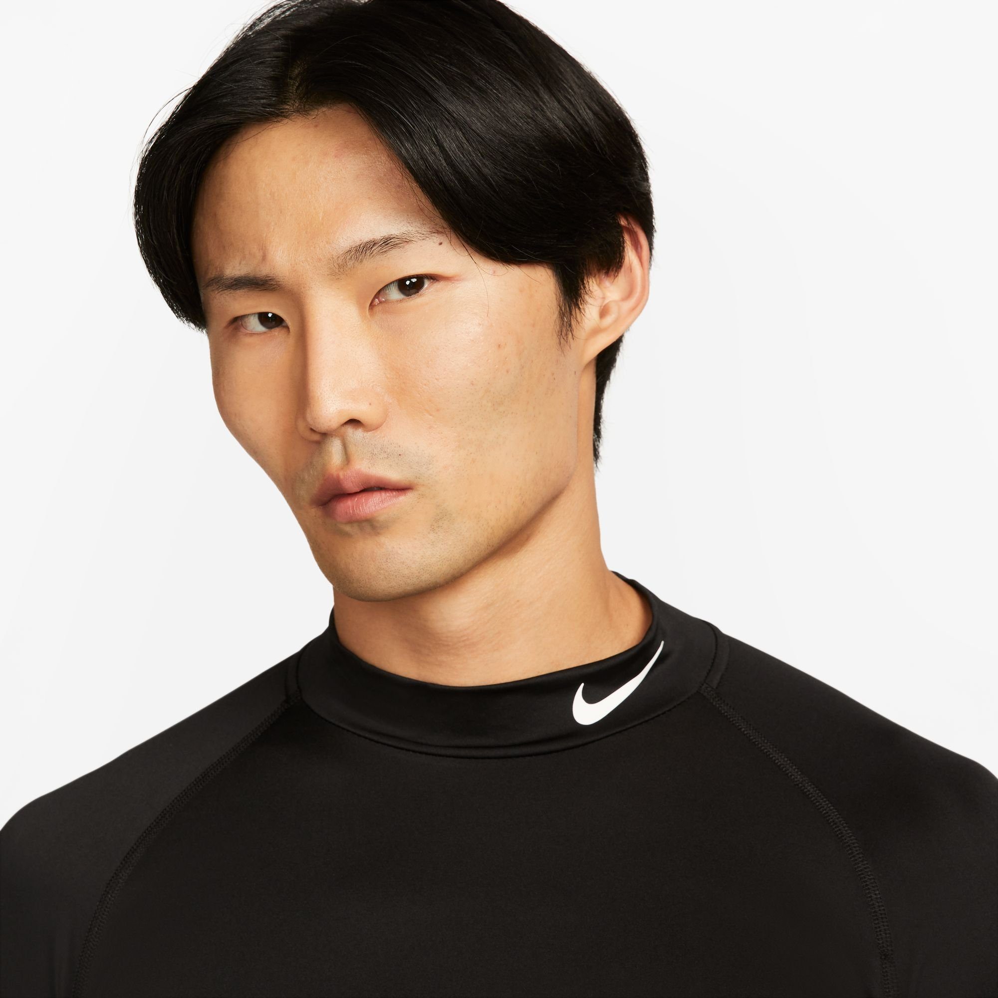 Nike Trainingsshirt PRO DRI-FIT MEN'S LONG-SLEEVE TIGHT-FITTING MOCK-NECK TOP