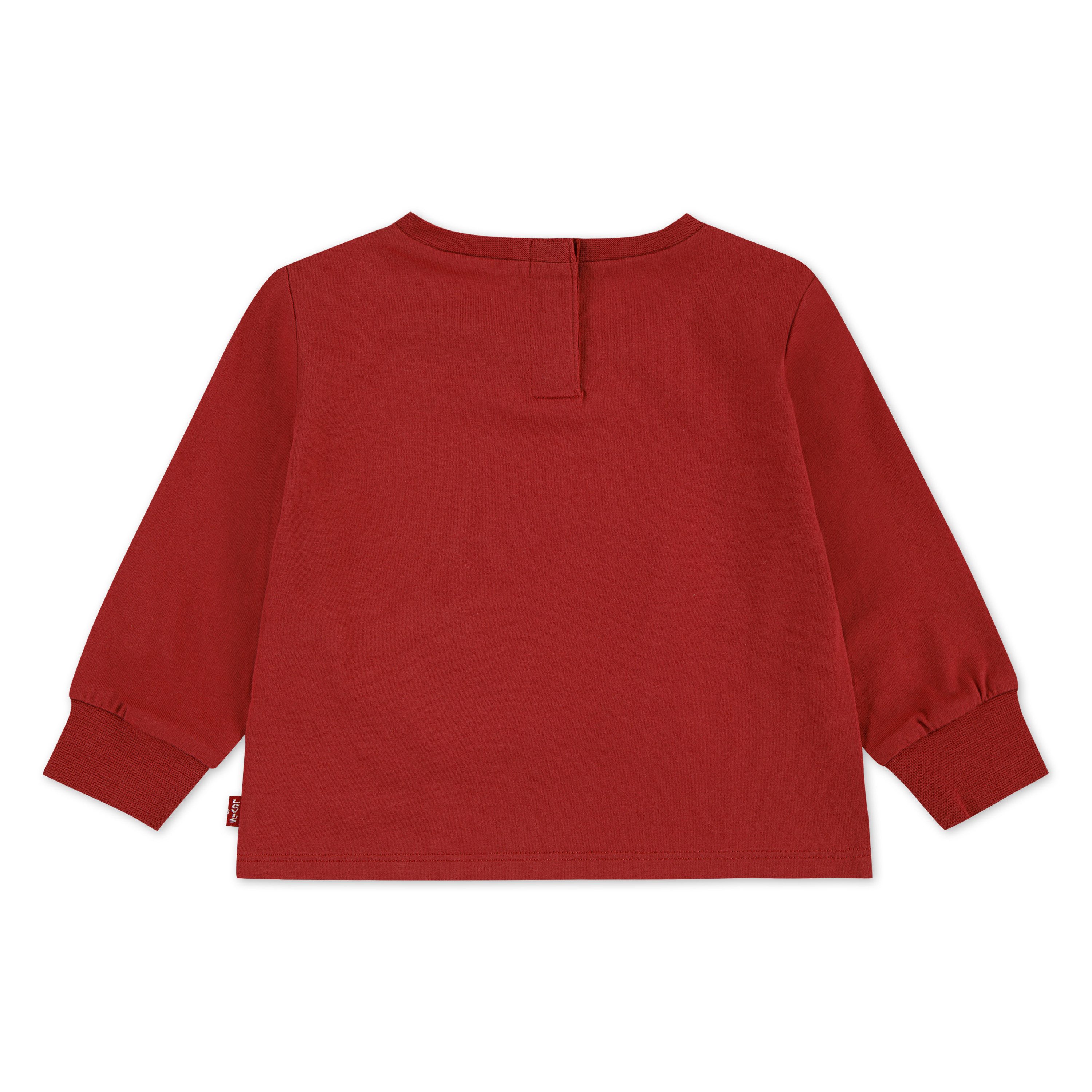 Levi's Kidswear Shirt met lange mouwen LVB LOGO BULLDOG CREST T