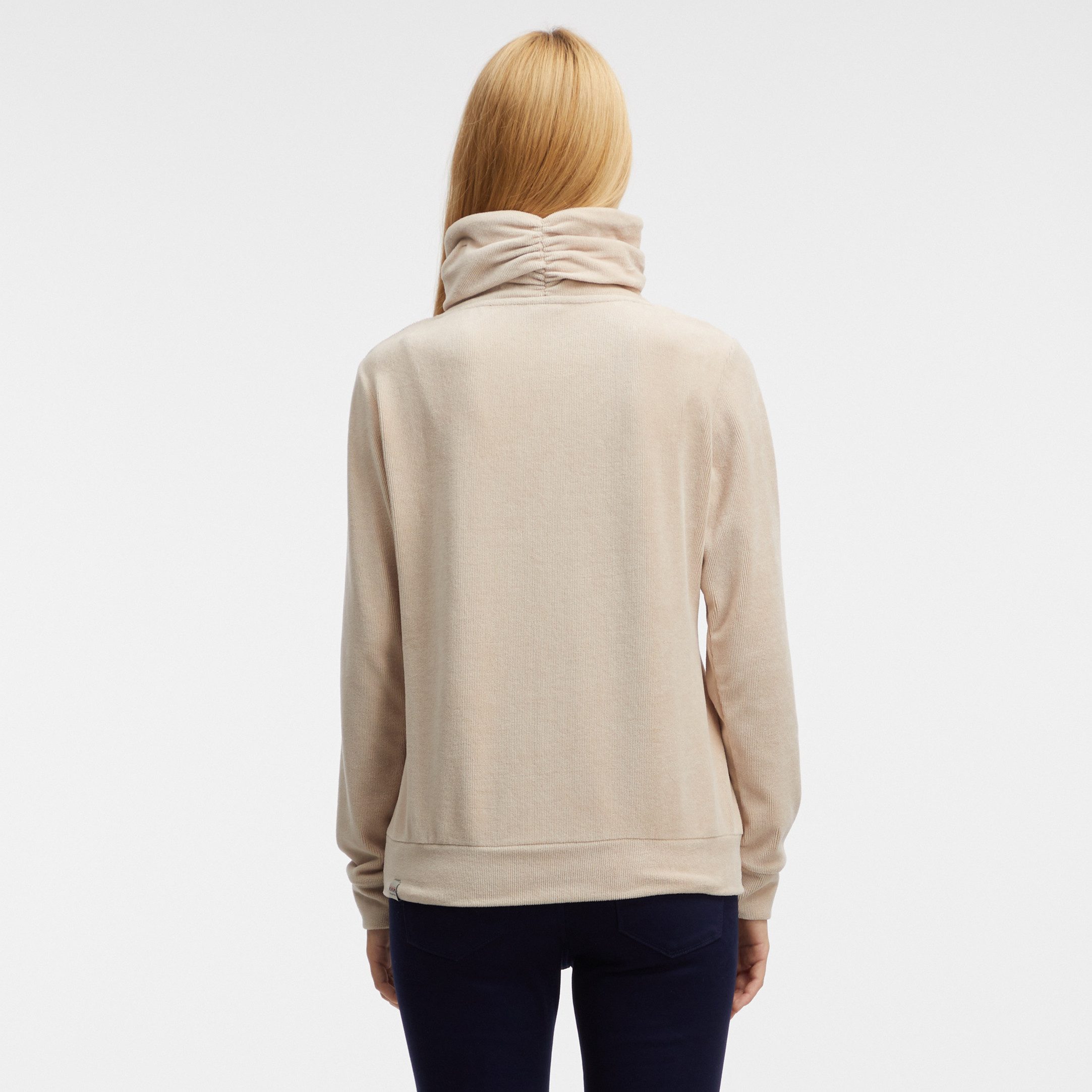 Ragwear Sweatshirt ANABELKA CORDUROY in geribbelde cordlook