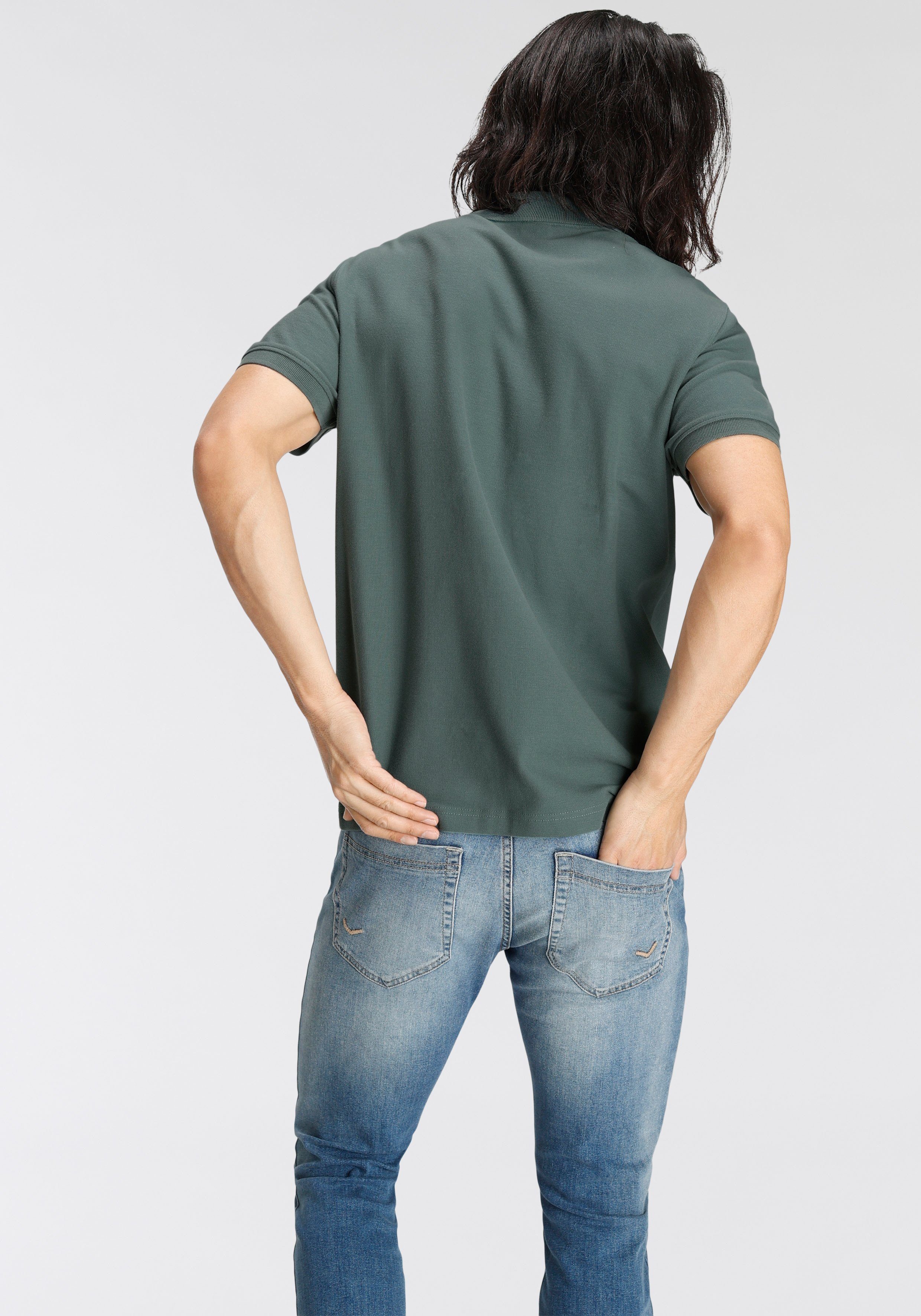 KangaROOS Poloshirt Korte mouwen, met polokraag, van piqué-stof, van 100% katoen