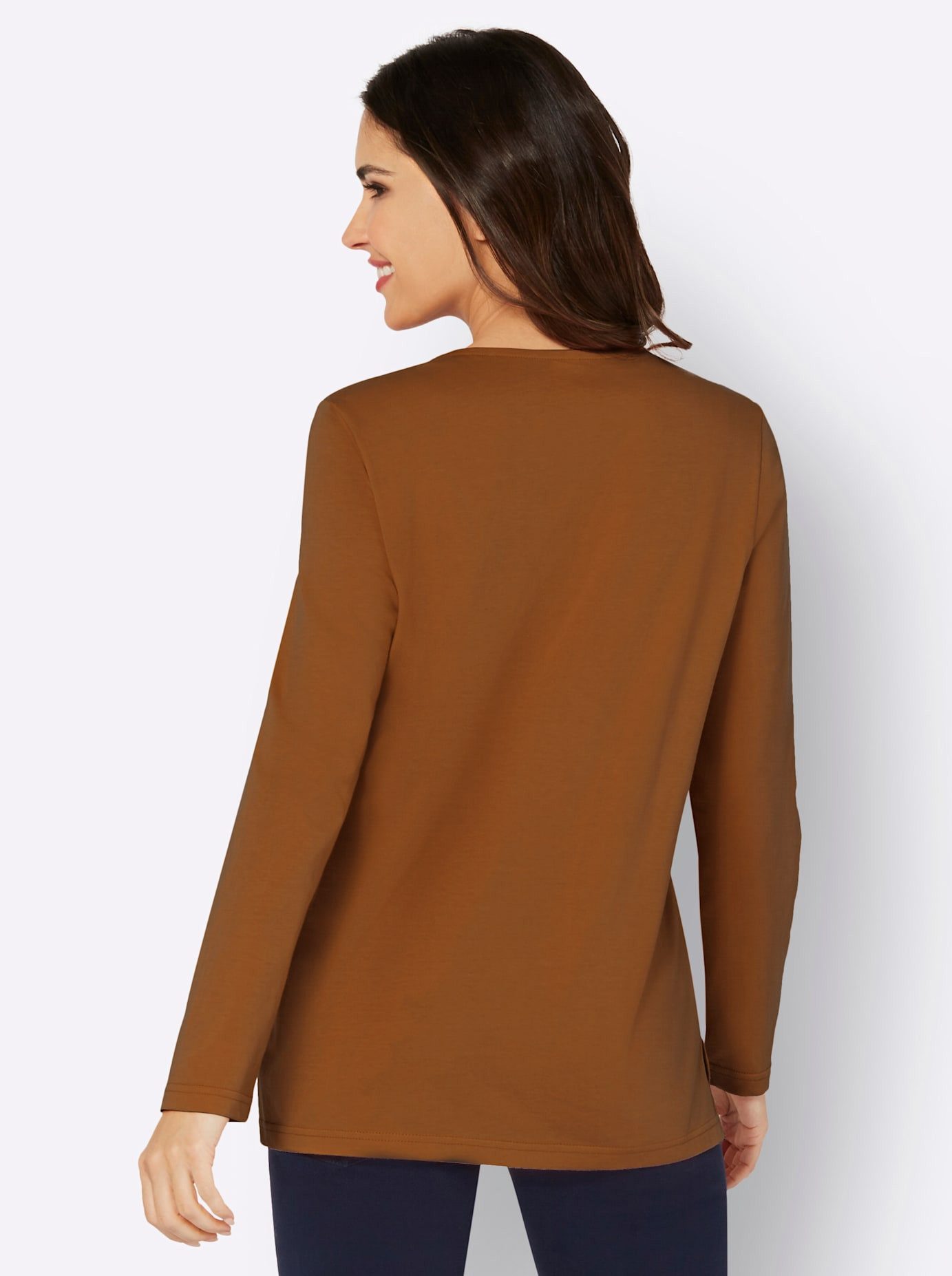 Classic Basics Shirt met lange mouwen (1-delig)
