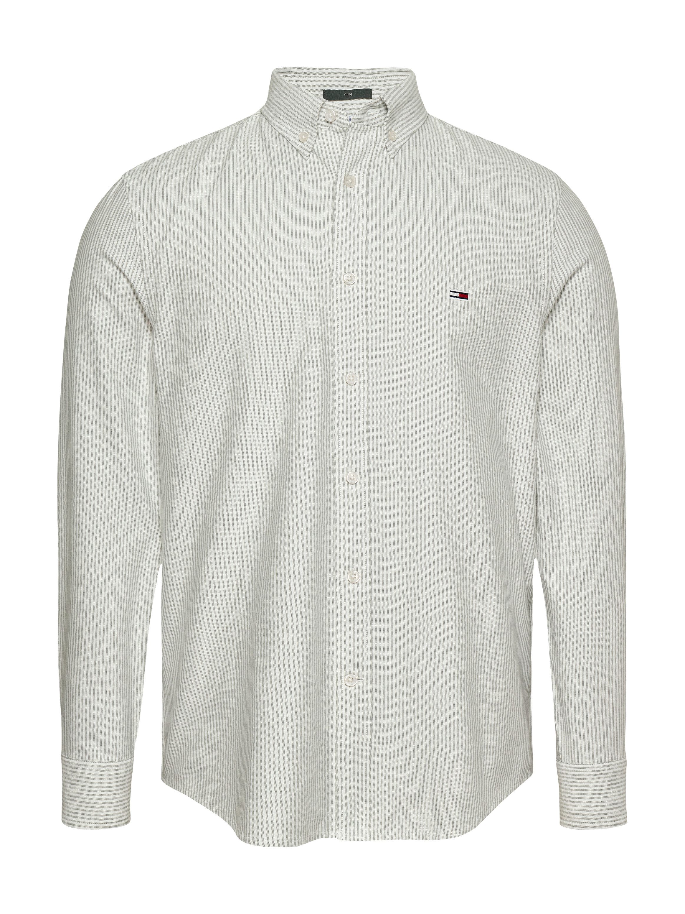 TOMMY JEANS Overhemd met lange mouwen TJM SLIM STRIPE OXFORD SHIRT EXT