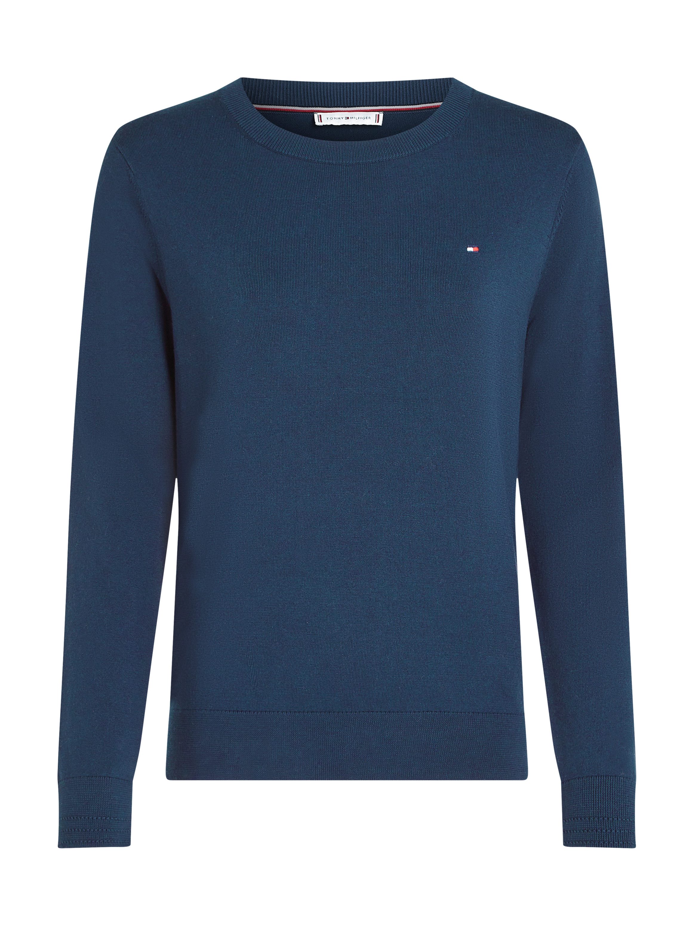 Tommy Hilfiger Trui met ronde hals CO JERSEY STITCH LS C-NK SWT