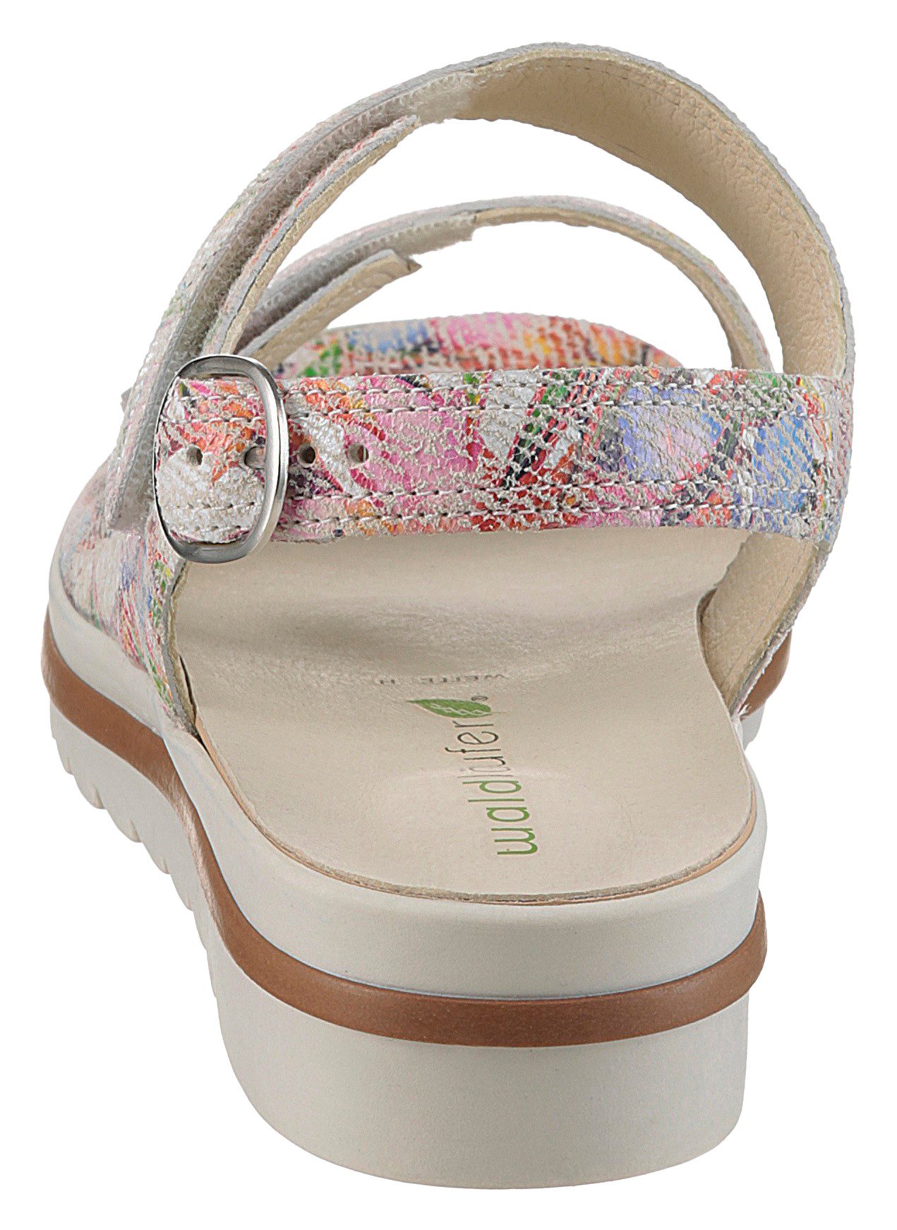 Waldläufer Sandalen HAKURA , klittenbandschoen, sandaal, sleehak, in comfortbreedte h (= zeer breed)