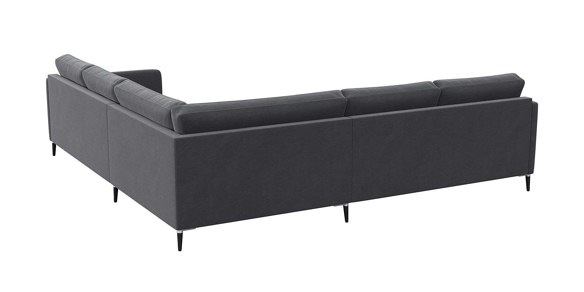 FLEXLUX Hoekbank Fiore, L-vorm, comfortabel en aangenaam door hoogwaardige zitopbouw