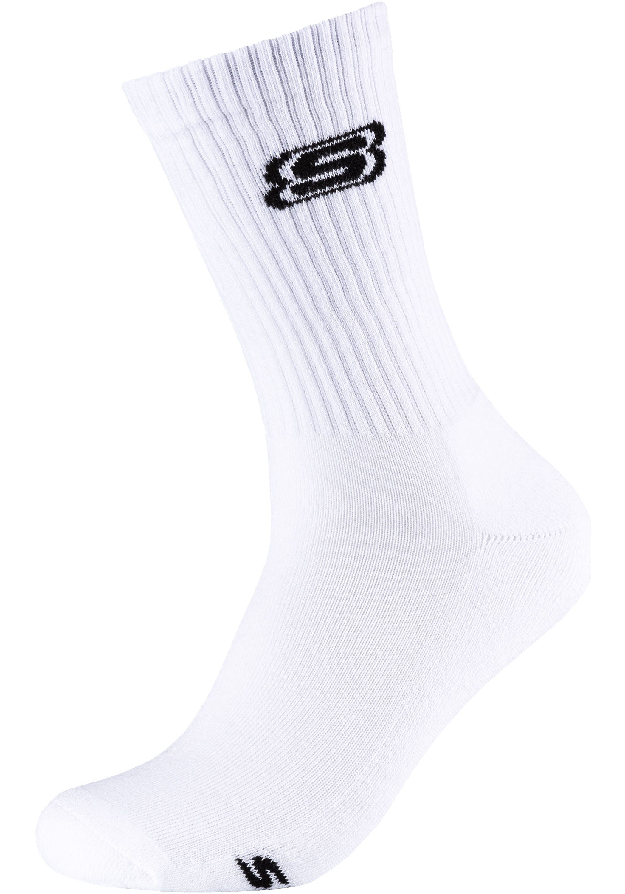 Skechers Sokken Cushioned met versterkte hiel & punt voor lange duurzaamheid (set 4 paar)