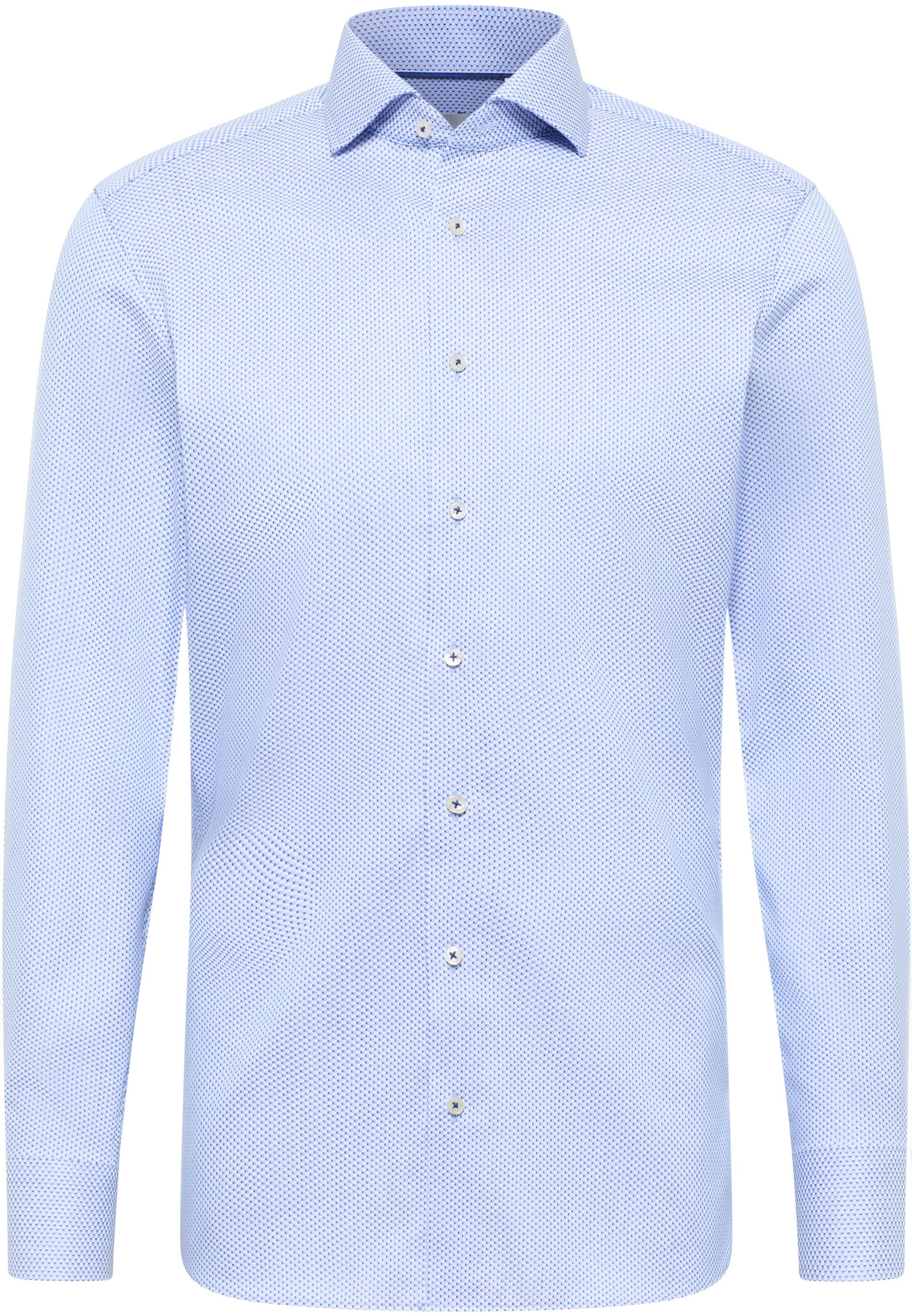 Eterna Overhemd met lange mouwen Slim fit NON IRON (strijkvrij)