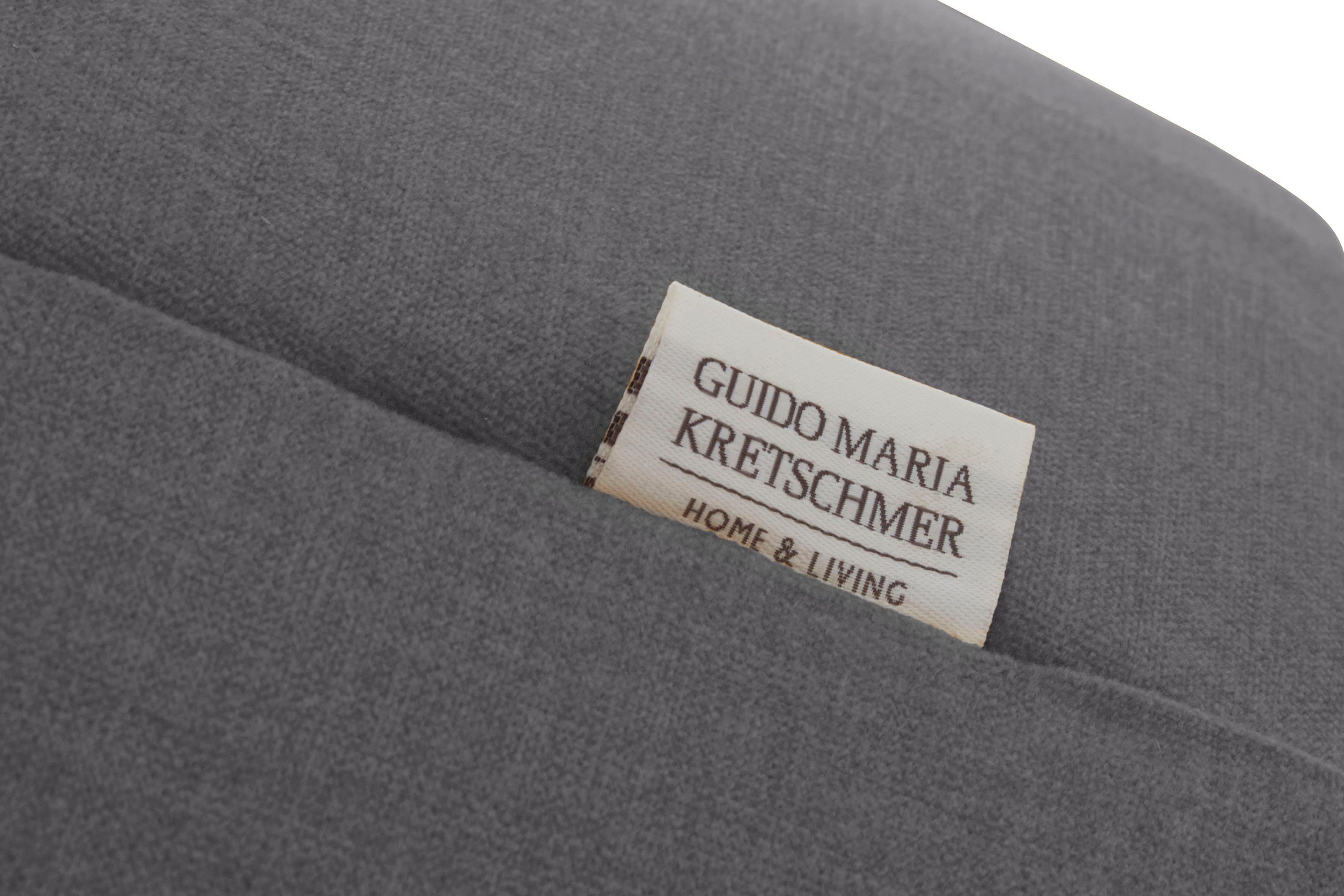 Guido Maria Kretschmer Home&Living Loveseat Amiens fauteuil loungefauteuil met prachtige capitonnage achter