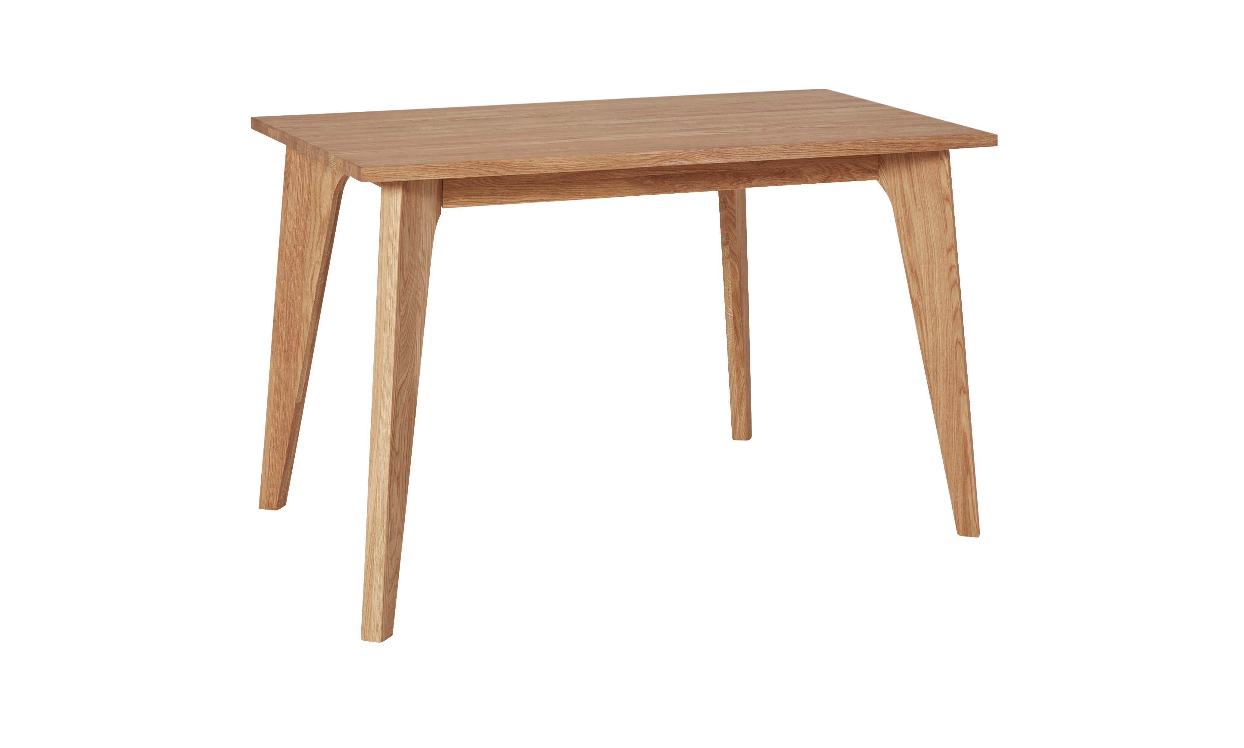 andas Eettafel Amali Van massief eiken, in 3 breedten