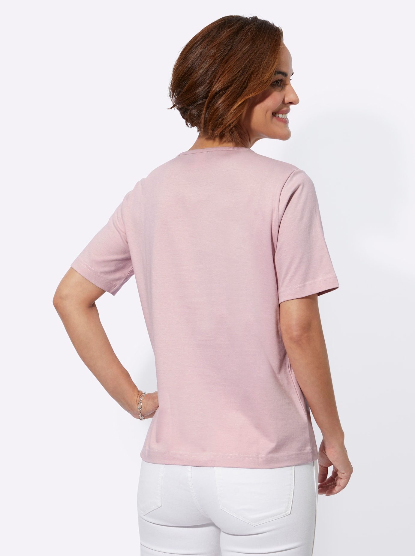 Classic Basics Shirt met ronde hals Shirt (1-delig)