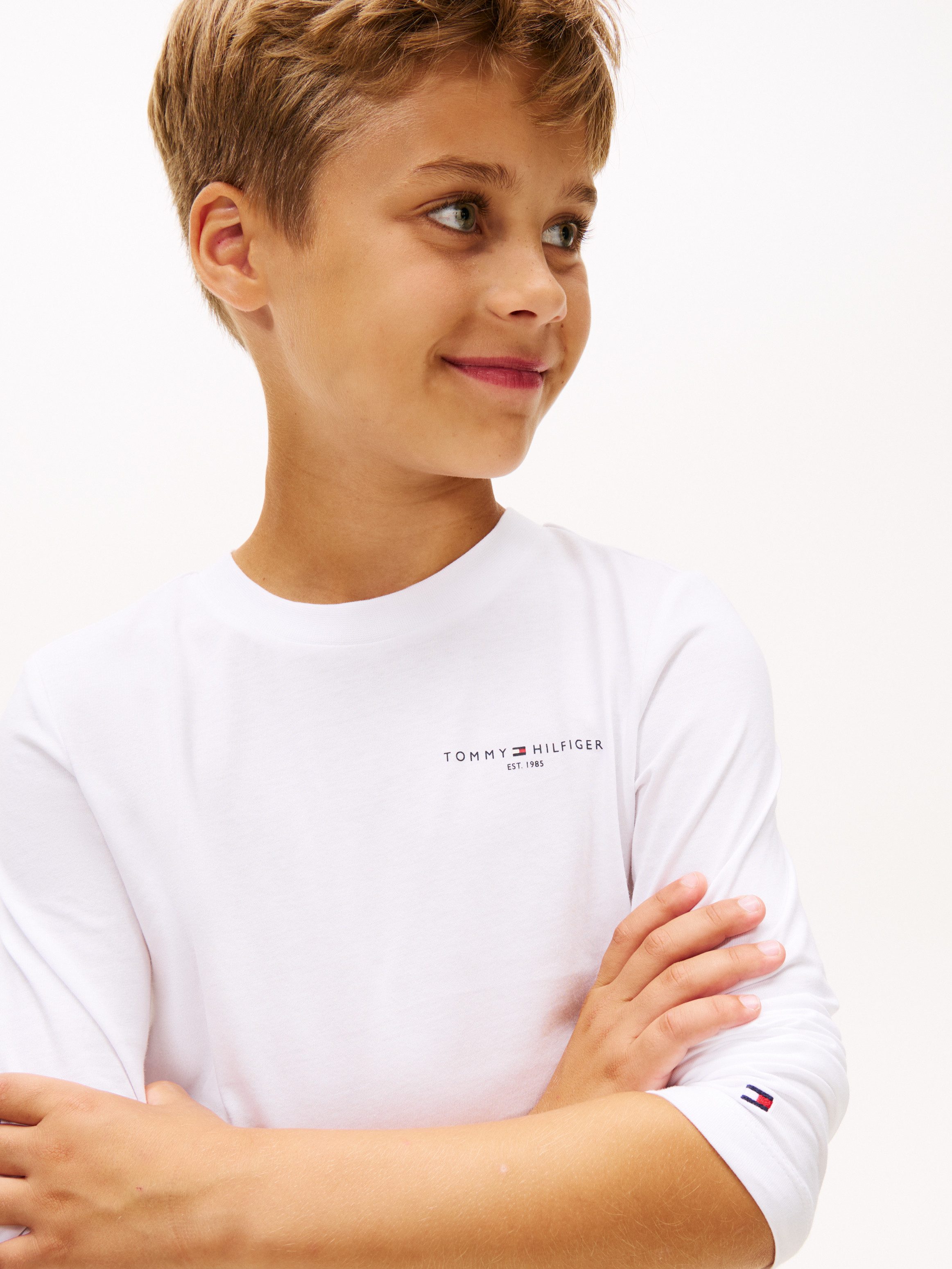 Tommy Hilfiger Shirt met lange mouwen MINI CORP T-SHIRT LS