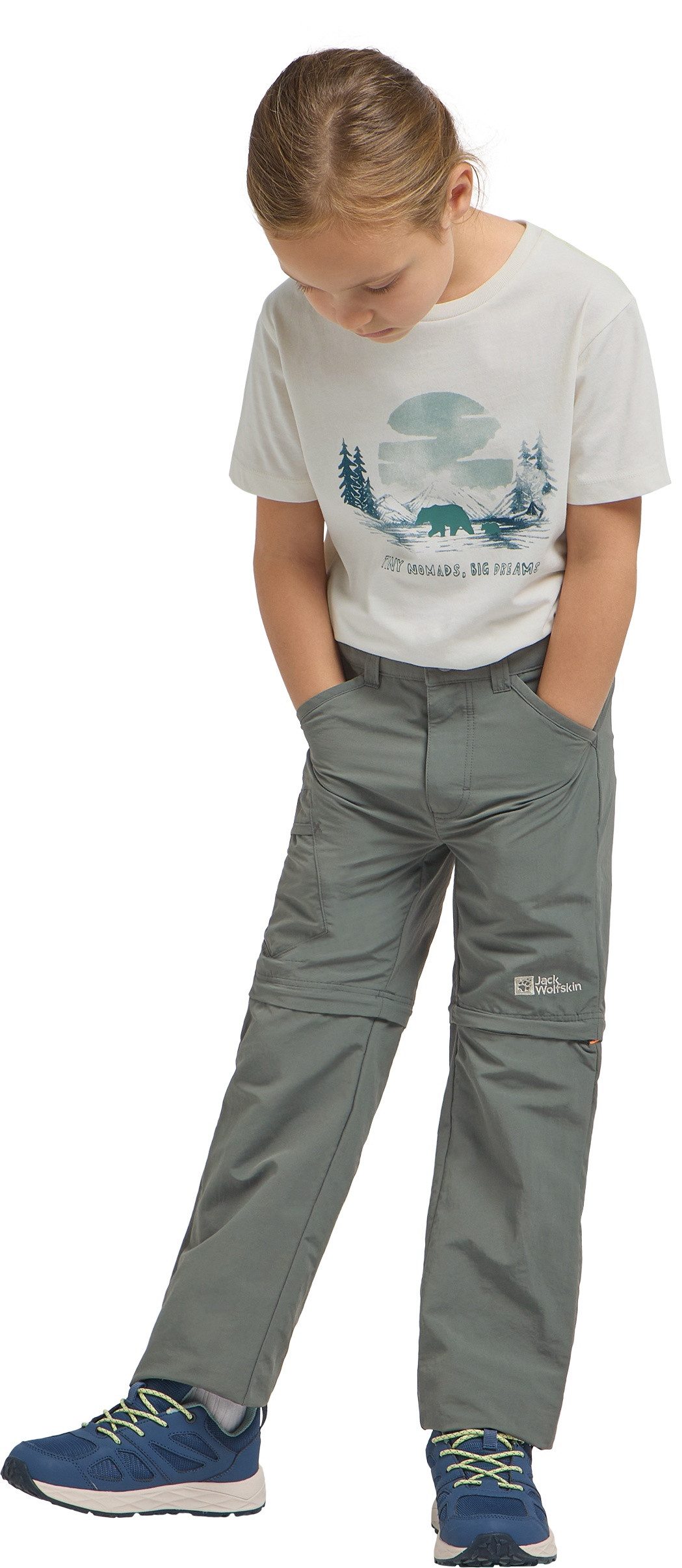 Jack Wolfskin Zip-off-broek SAFARI ZIP OFF PANTS K