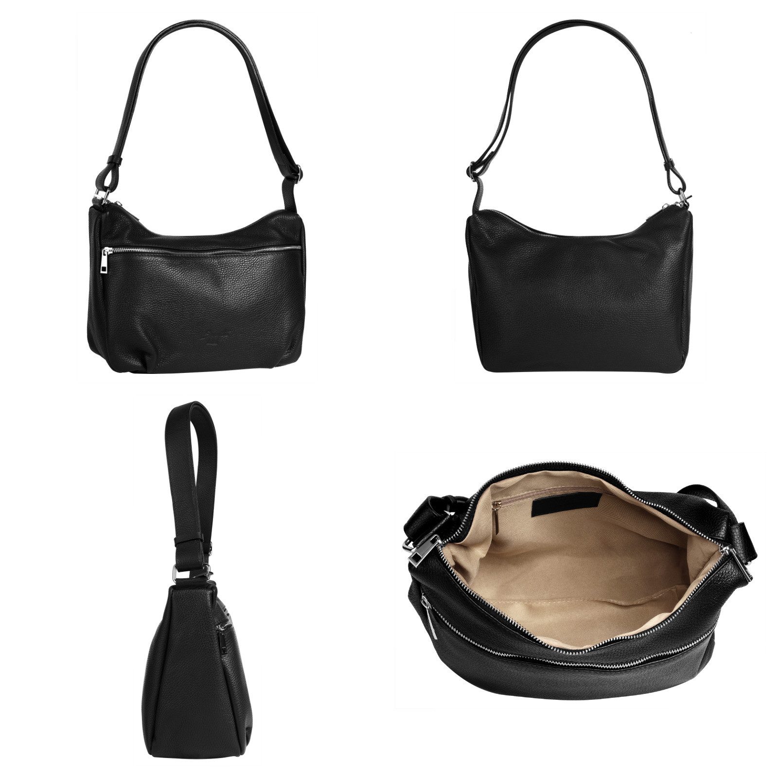 Samantha Look Shopper echt leer, made in italy