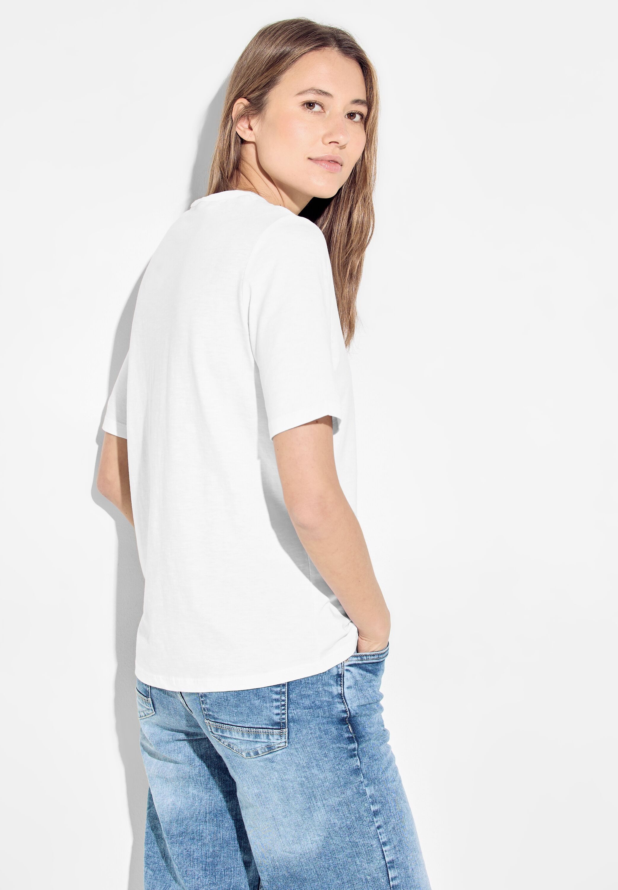 Cecil T-shirt met een ronde hals