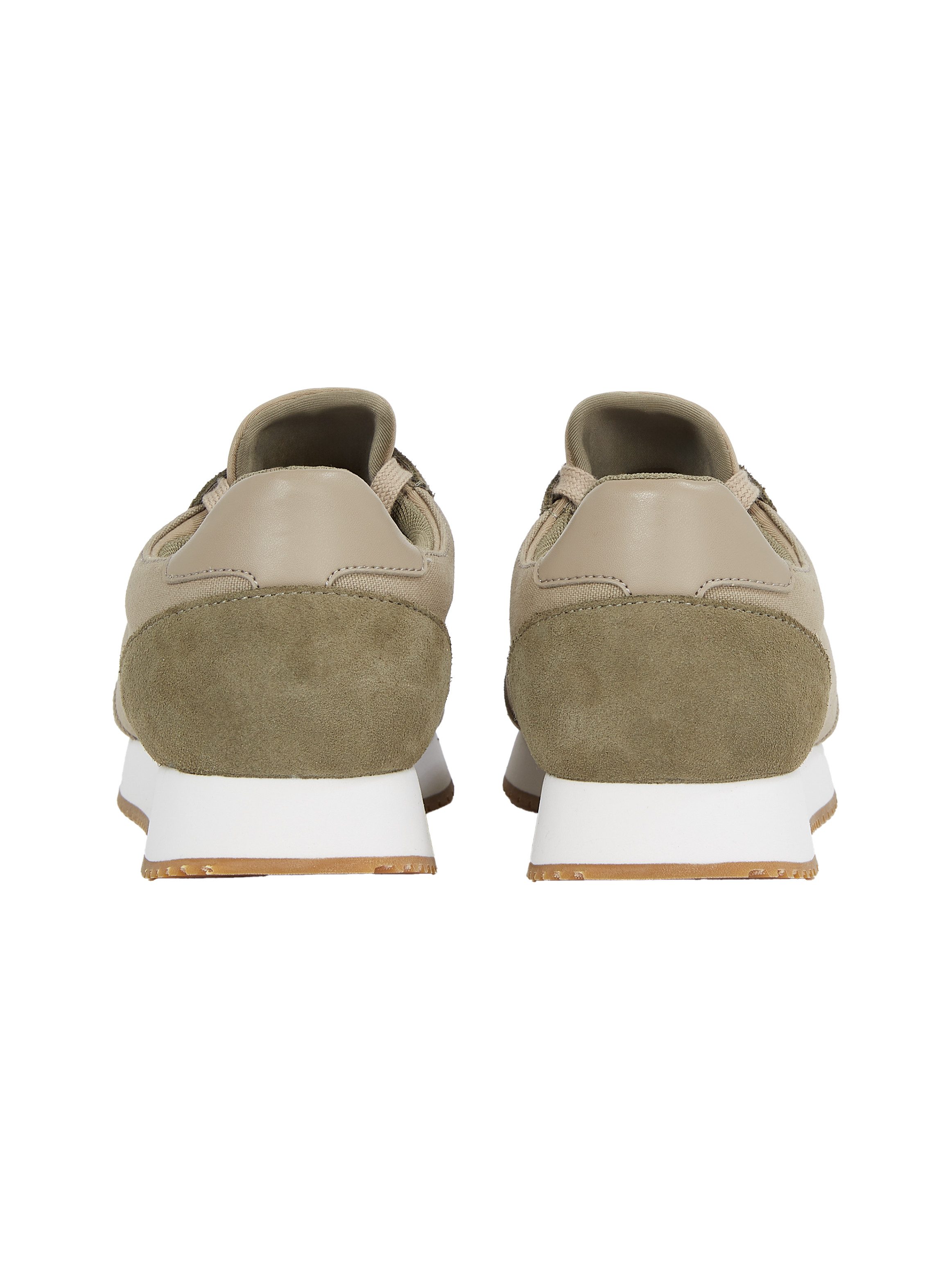 Calvin Klein Sneakers RUNNER SOCK LACEUP MG CANVAS vrijetijdsschoen, lage schoen, veterschoen in klassieke uitstraling