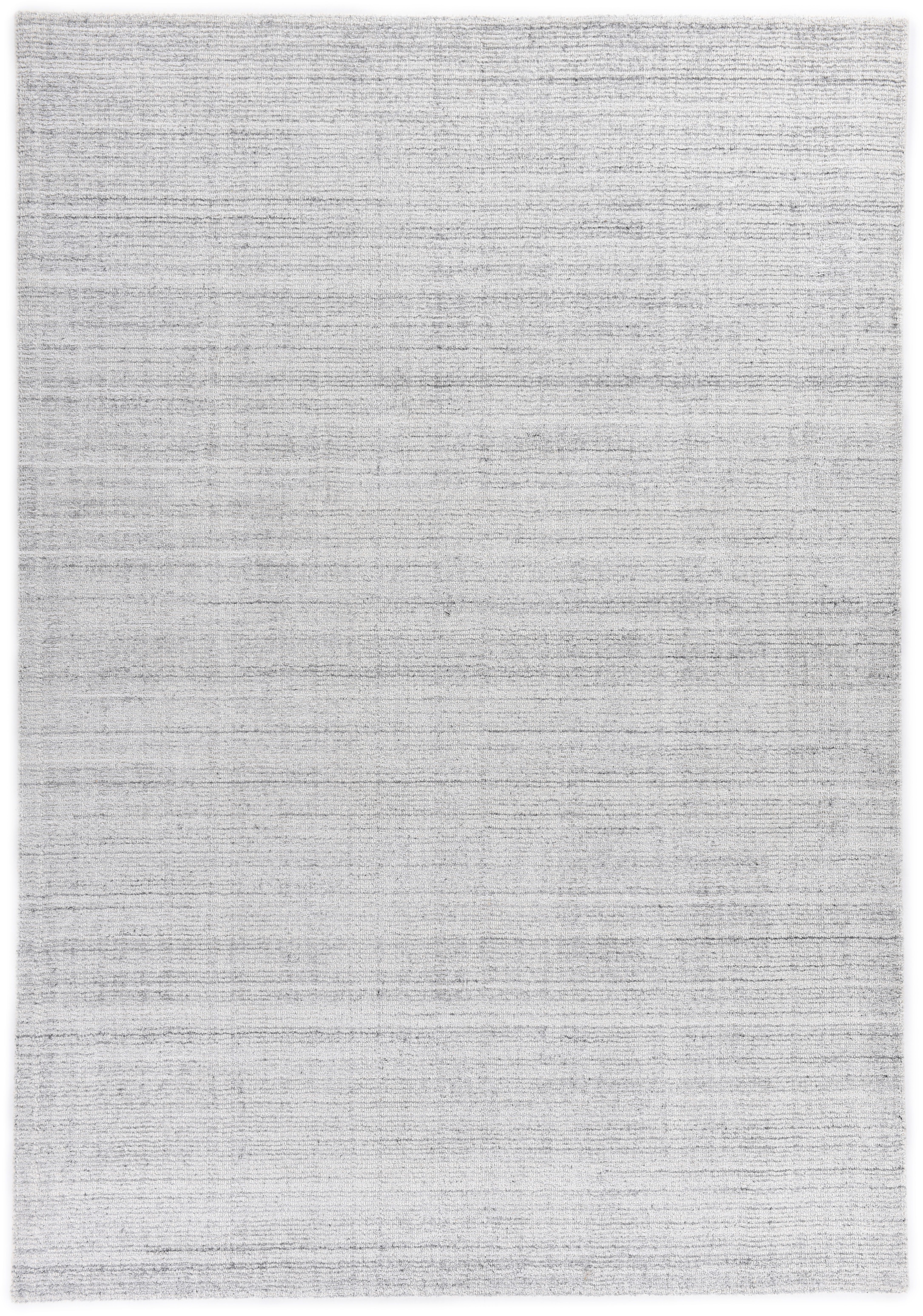 THEKO Vloerkleed Boston UNI Handgeweven tapijt, gemêleerd, zachte kwaliteit, 60% viscose, handgeweven