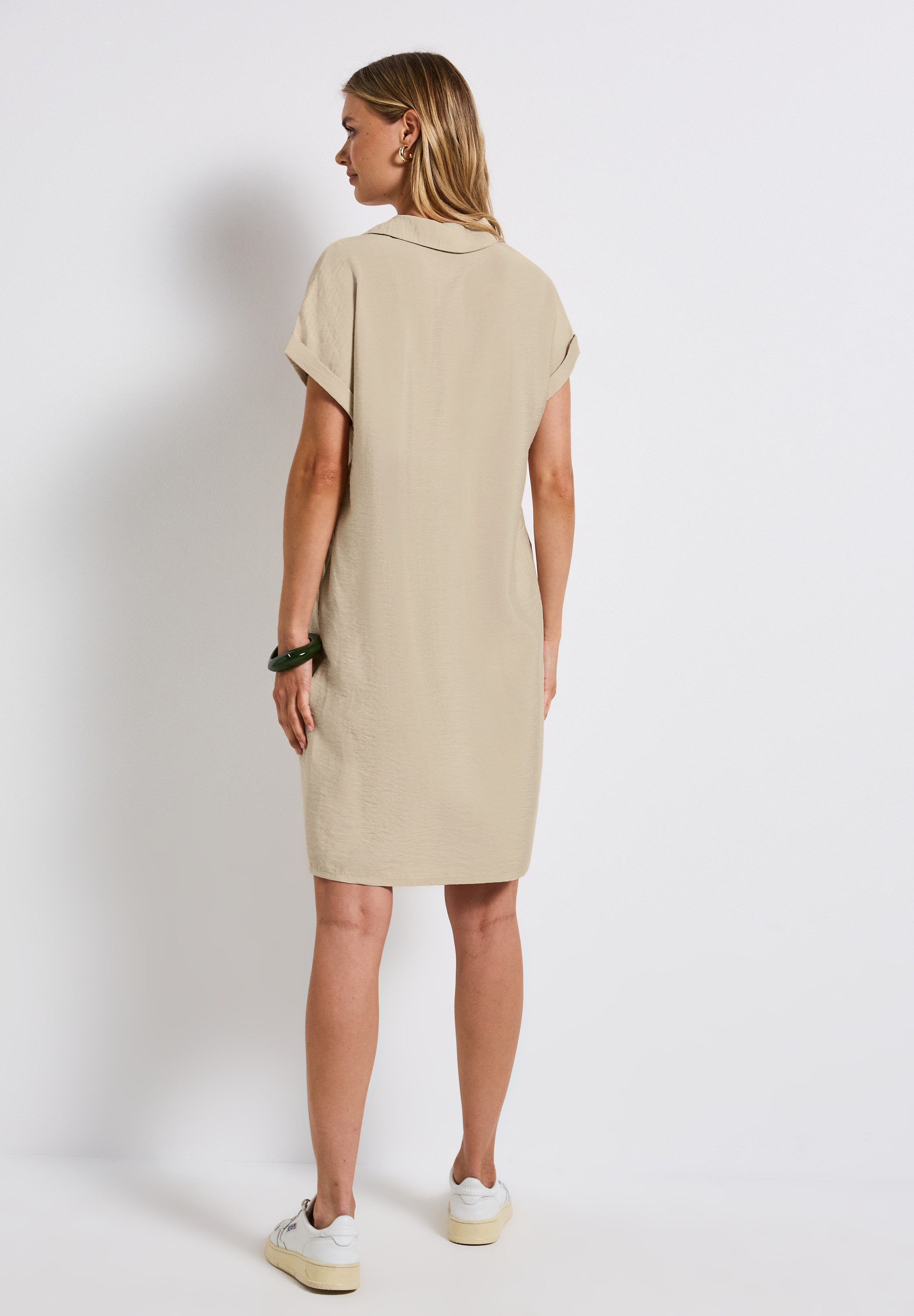 STREET ONE Shirtjurk met ingesneden hals