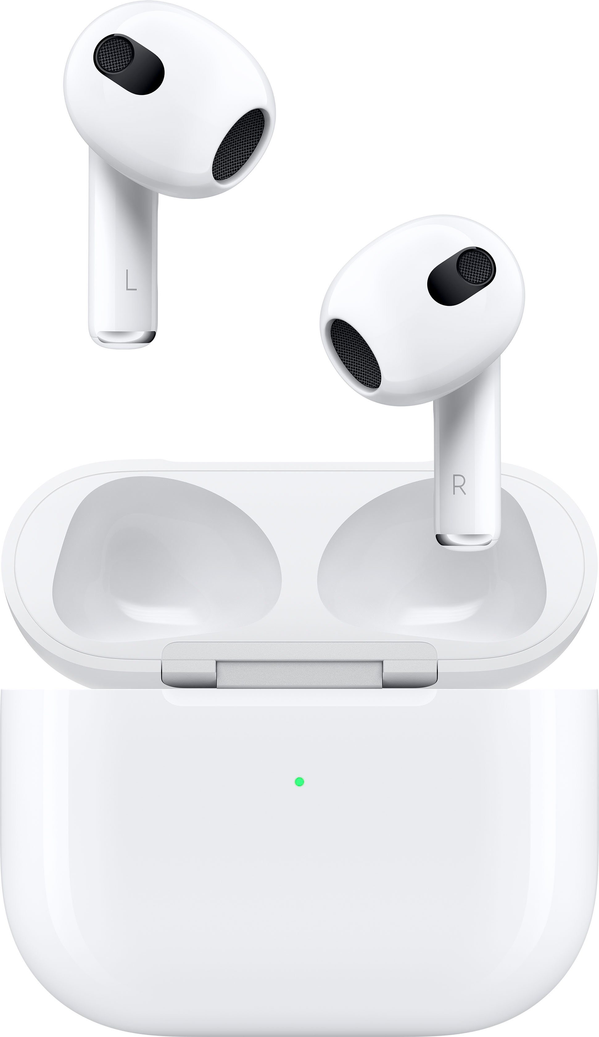 apple in-ear-oordopjes airpods (3. generation 2022) wit