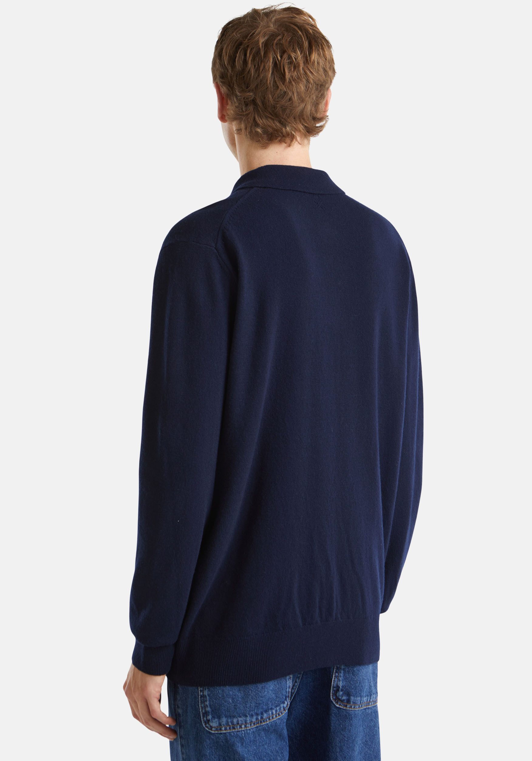 United Colors of Benetton Poloshirt met lange mouwen