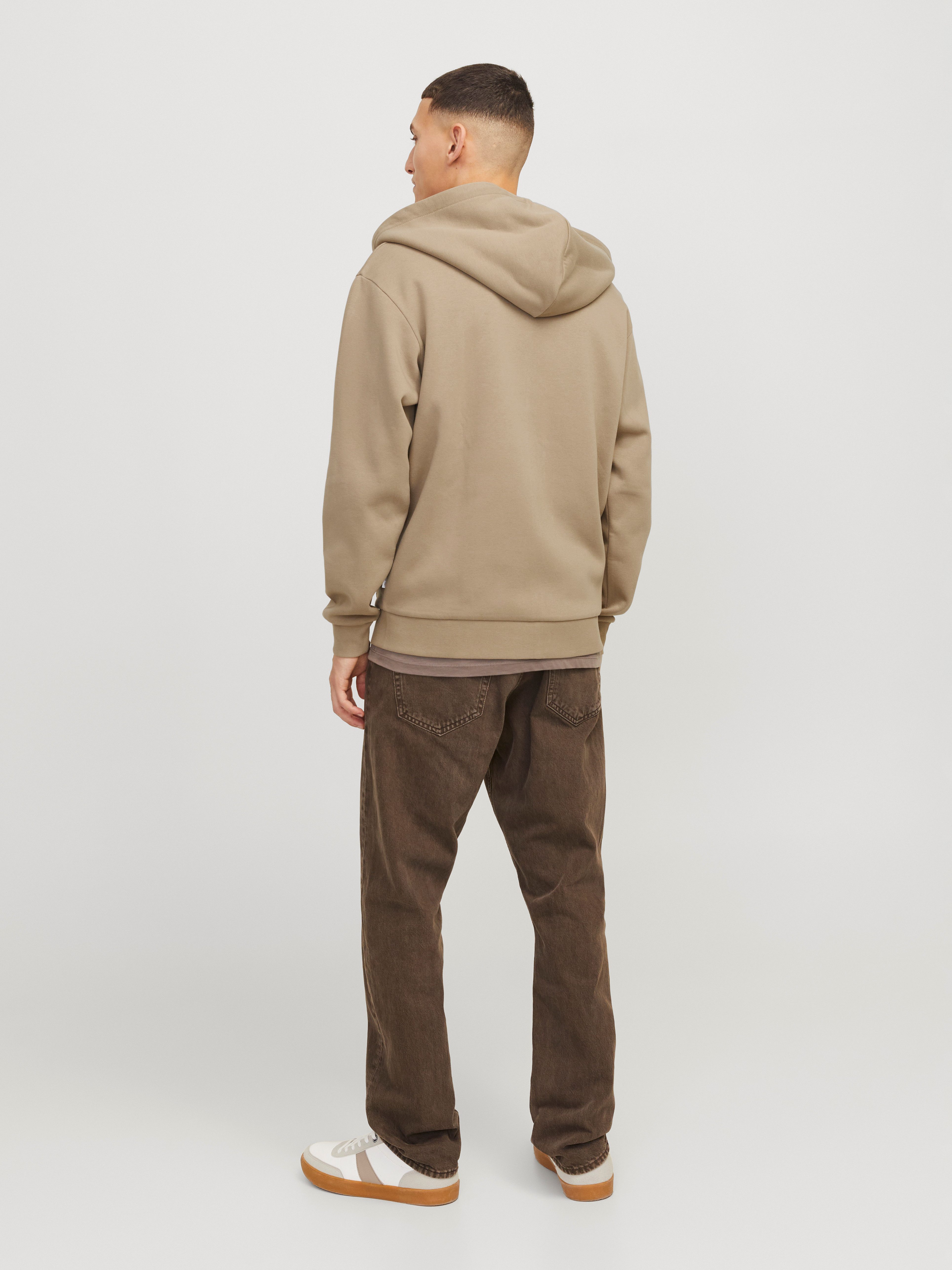 Jack & Jones Capuchonsweatvest JJEBRADLEY SWEAT ZIP HOOD NOOS