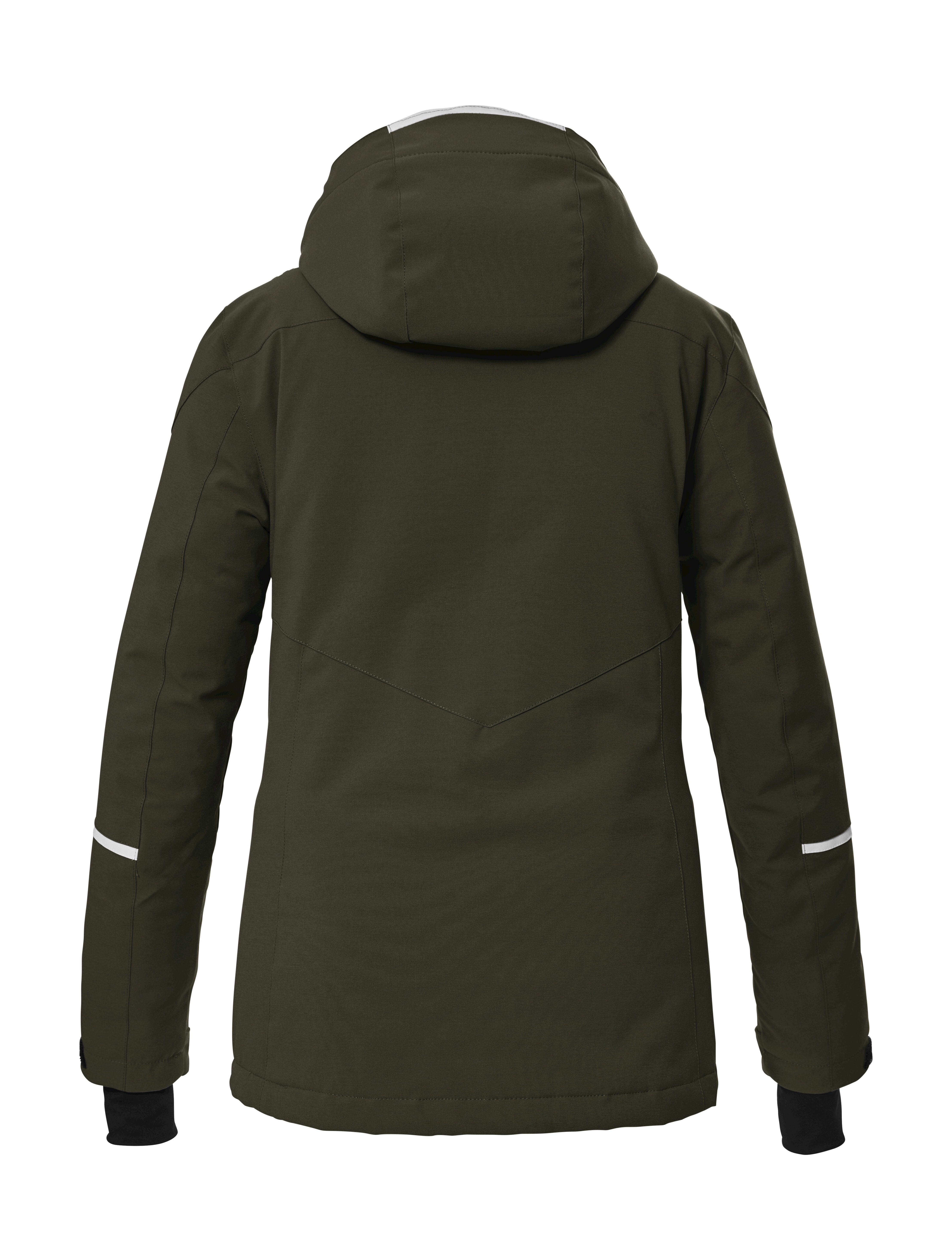 Killtec Ski-jack KSW 81 WMN SKI JCKT Waterdichte, ademende winterjas met afneembare capuchon