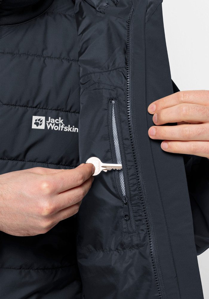 Jack Wolfskin Functioneel 3-in-1-jack GLAABACH 3-in-1 JKT M (2-delig)