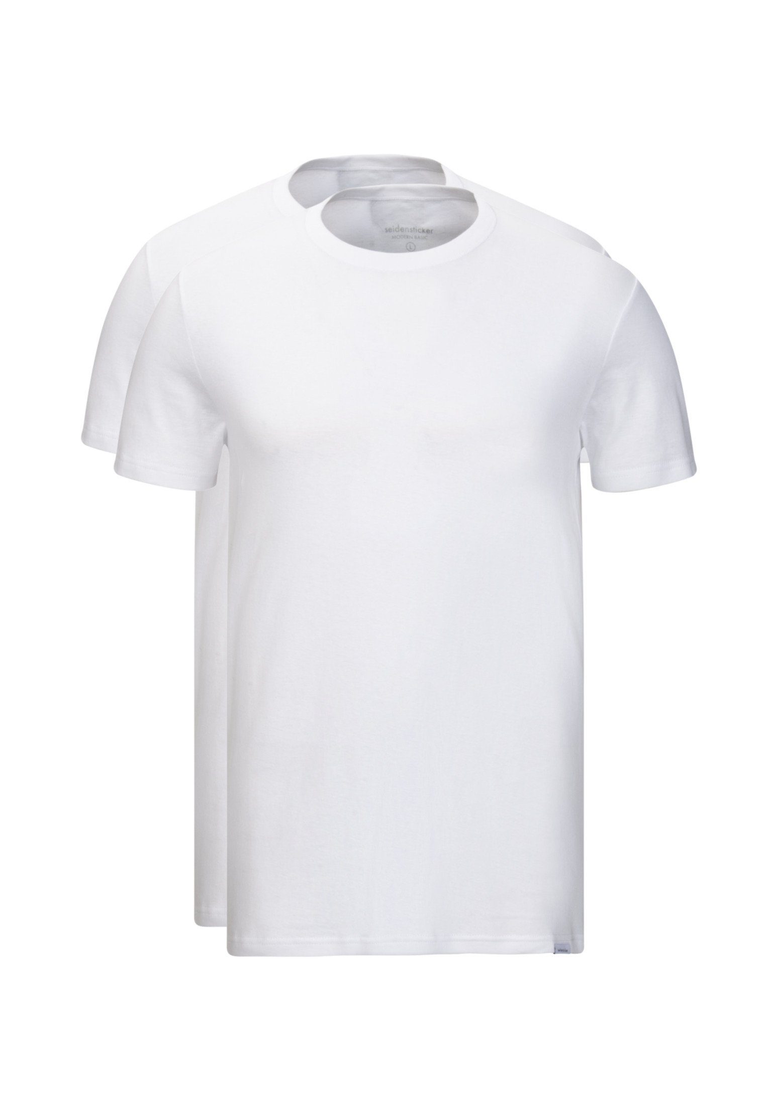 seidensticker T-shirt Zwarte roos