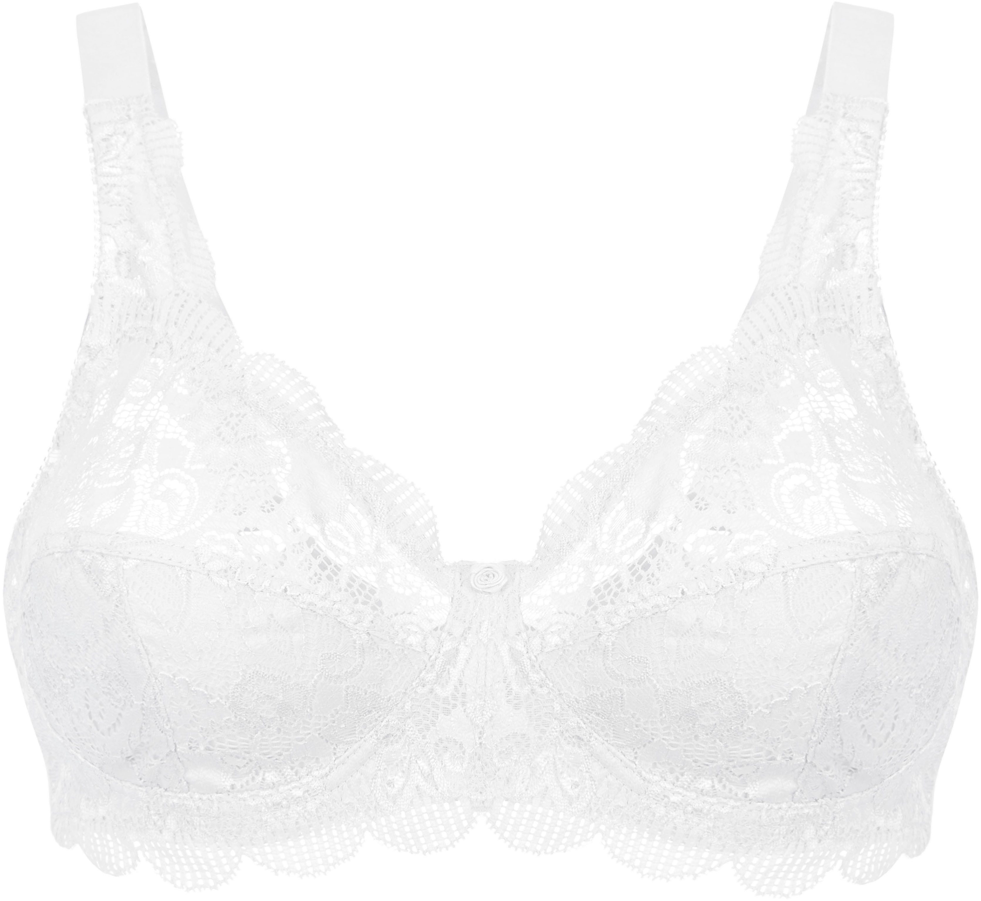 Susa Beugelloze-bh Latina met delicate kantversiering (Set van 2)
