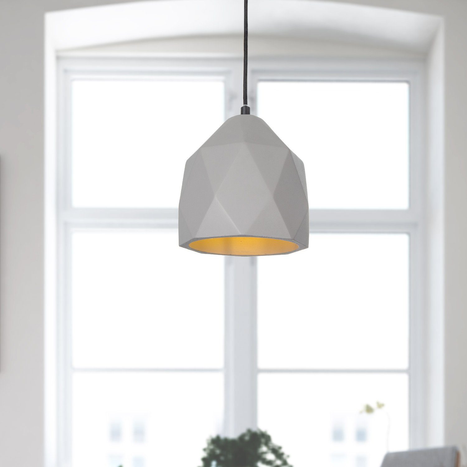 Paco Home Hanglamp FREE-TOWN Led, E27, lamp voor woonkamer eetkamer keuken, in hoogte verstelbaar