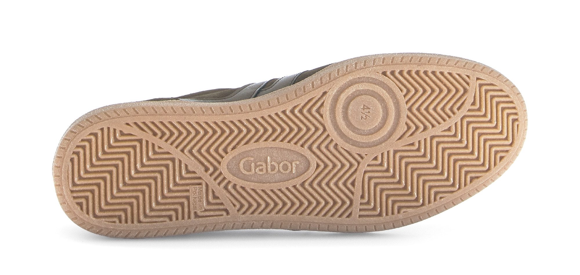 Gabor Plateausneakers , vrijetijdsschoen, halfschoen, veterschoen met gepolsterde schacht