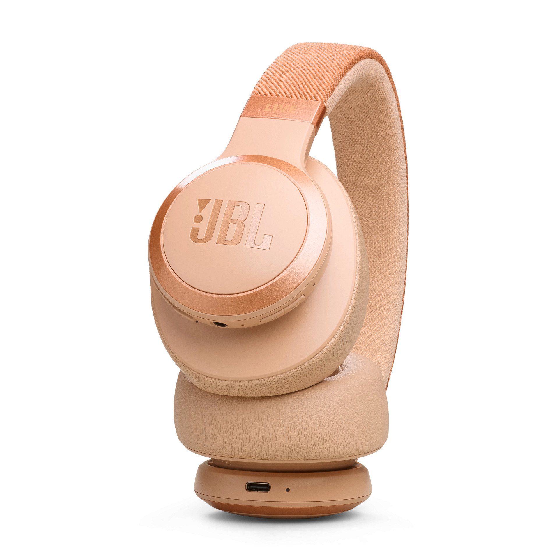 JBL Wireless hoofdtelefoon LIVE 770NC met JBL Signature Sound en Surround Sound Draadloze Over Ear hoofdtelefoon met True Adaptive Noise Cancelling