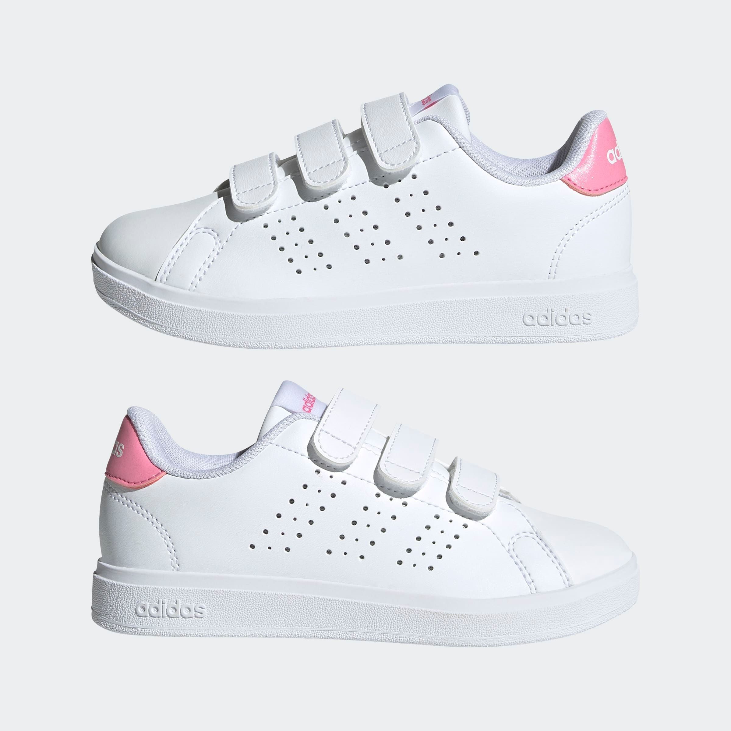adidas Sportswear Klittenbandschoenen ADVANTAGE BASE 2.0 KIDS Ontwerp in de sporen van de adidas Stan Smith