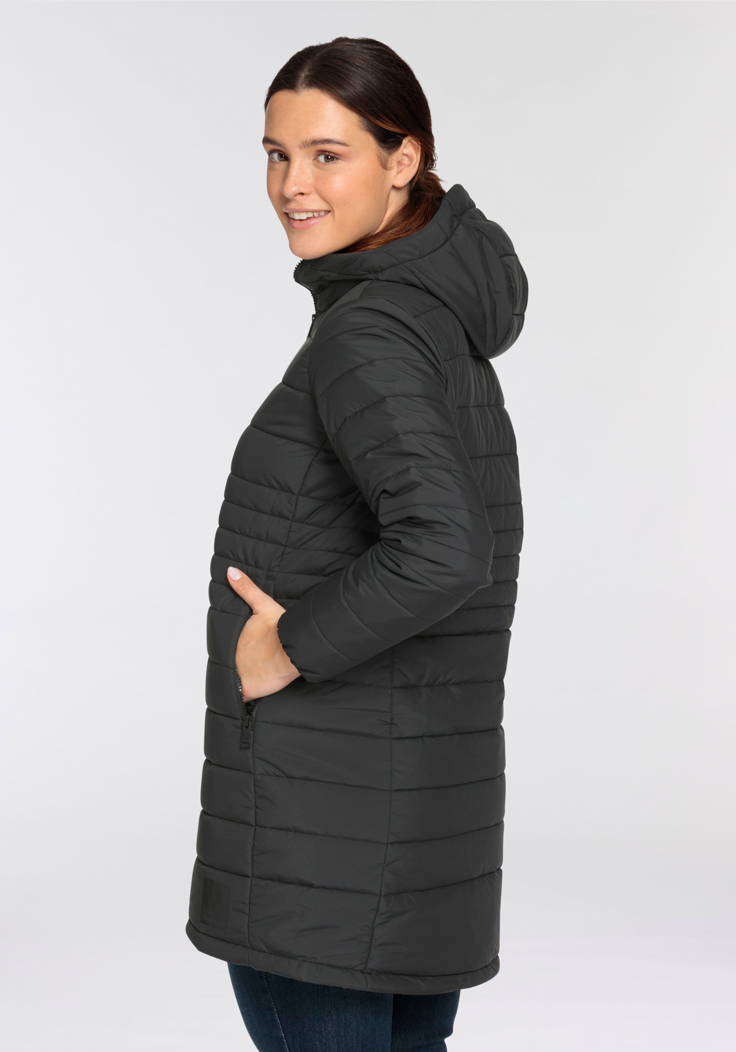 Jack Wolfskin Gewatteerde jas LUBEENA Overgangsjas winddicht, ademend & sneldrogend