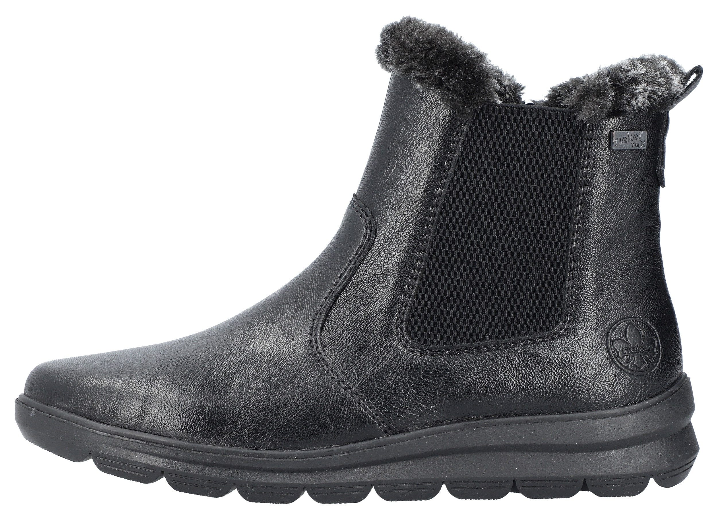 Rieker Winterlaarzen chelseaboots, enkellaars, met waterafstotend riekertex-membraan