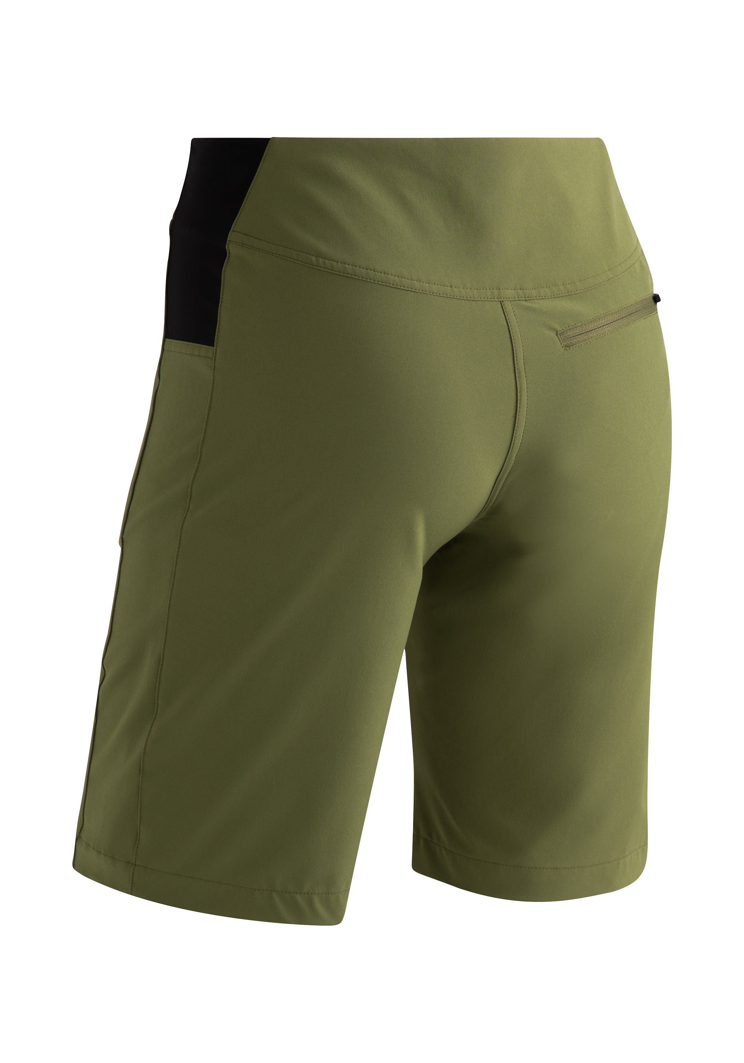 Maier Sports Bermuda Latit Short Vario korte dames wandelbroek, moderne outdoor-bermuda, trekkingbroek