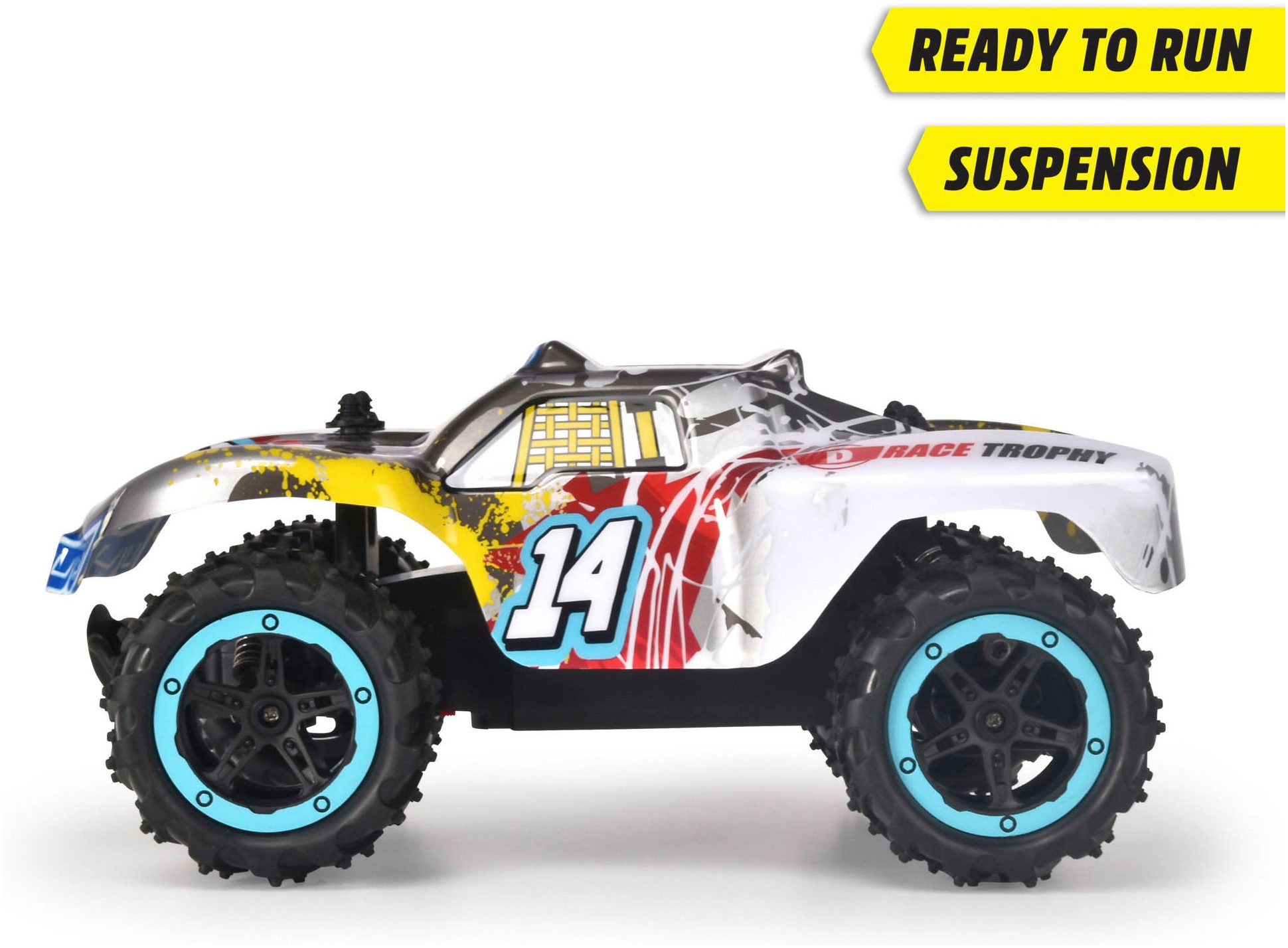 Dickie Toys Radiografisch bestuurbare truck Race Trophy, 2,4 GHz