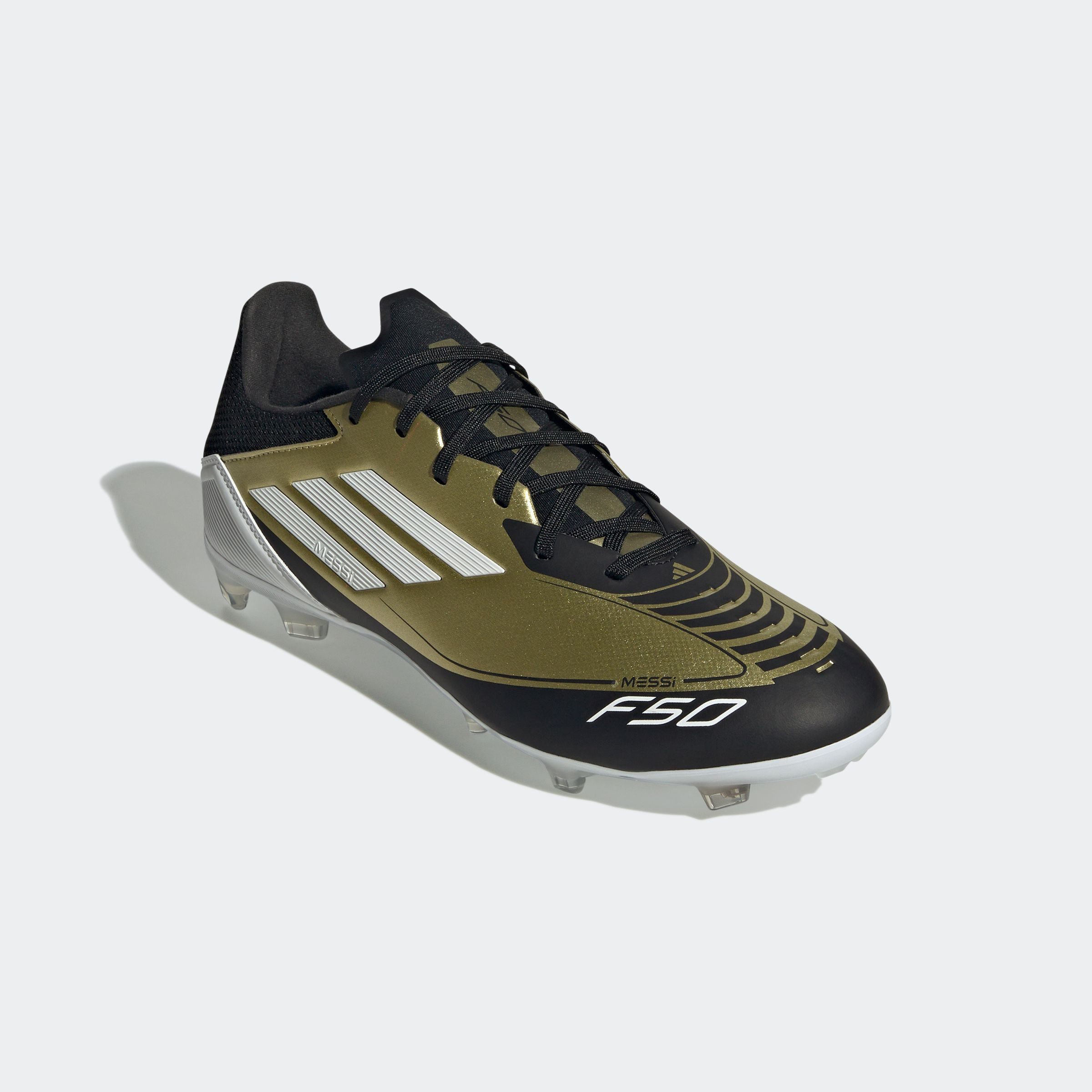 adidas Performance Voetbalschoenen F50 LEAGUE MESSI FG/MG unisex zaalvoetbalschoenen maat 43 EU beige