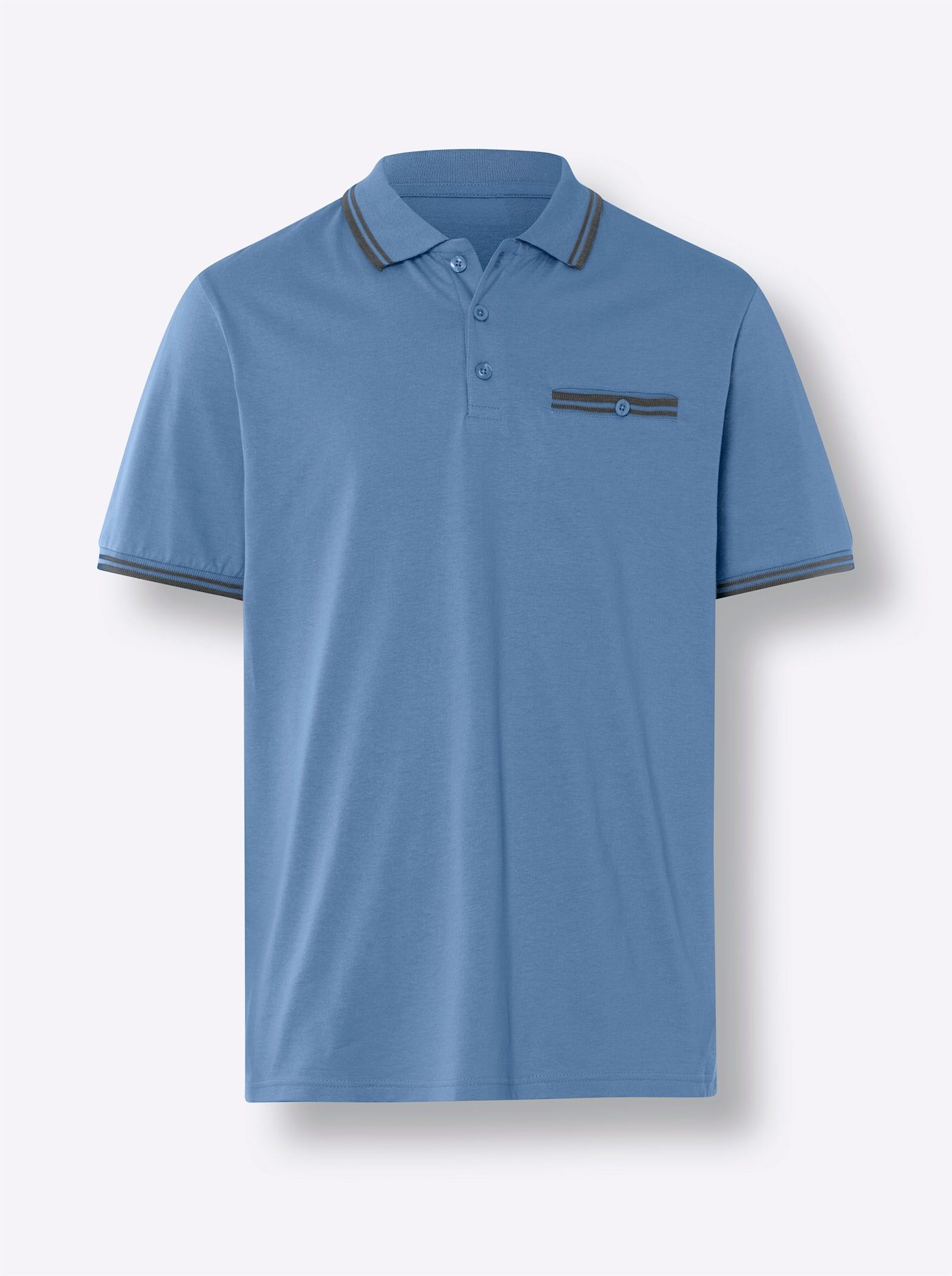 Classic Poloshirt met korte mouwen (1-delig)